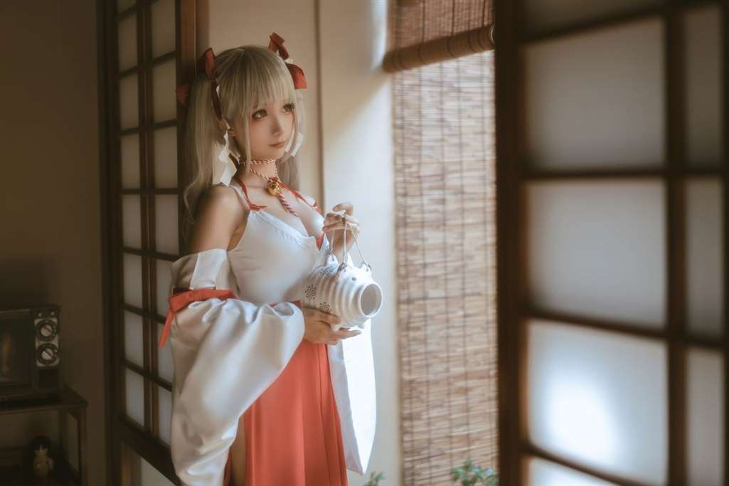 图片[2]-蠢沫沫 可畏巫女-COS世界