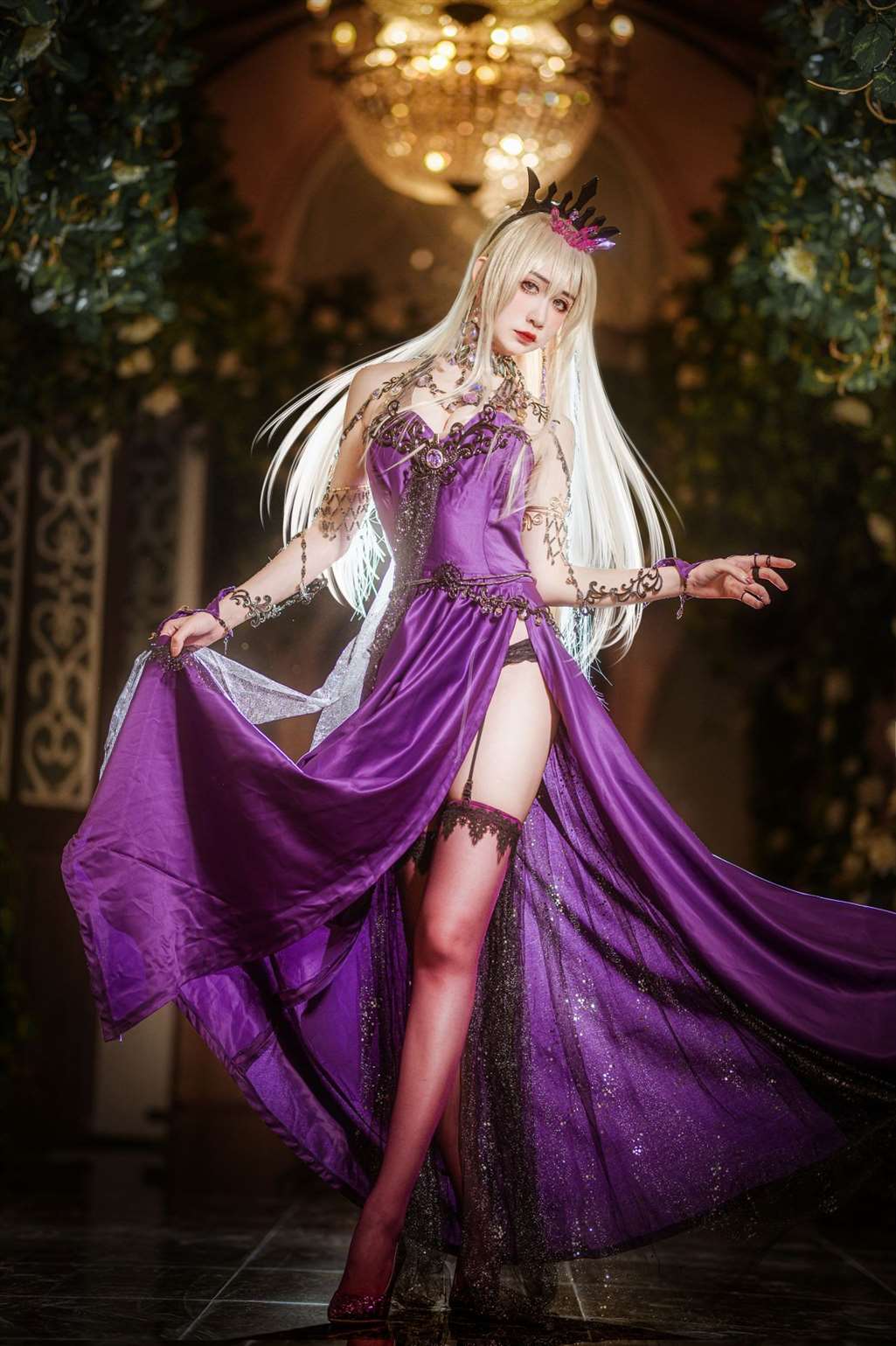 图片[3]-阮邑Fairy 黑枪呆礼服-COS世界