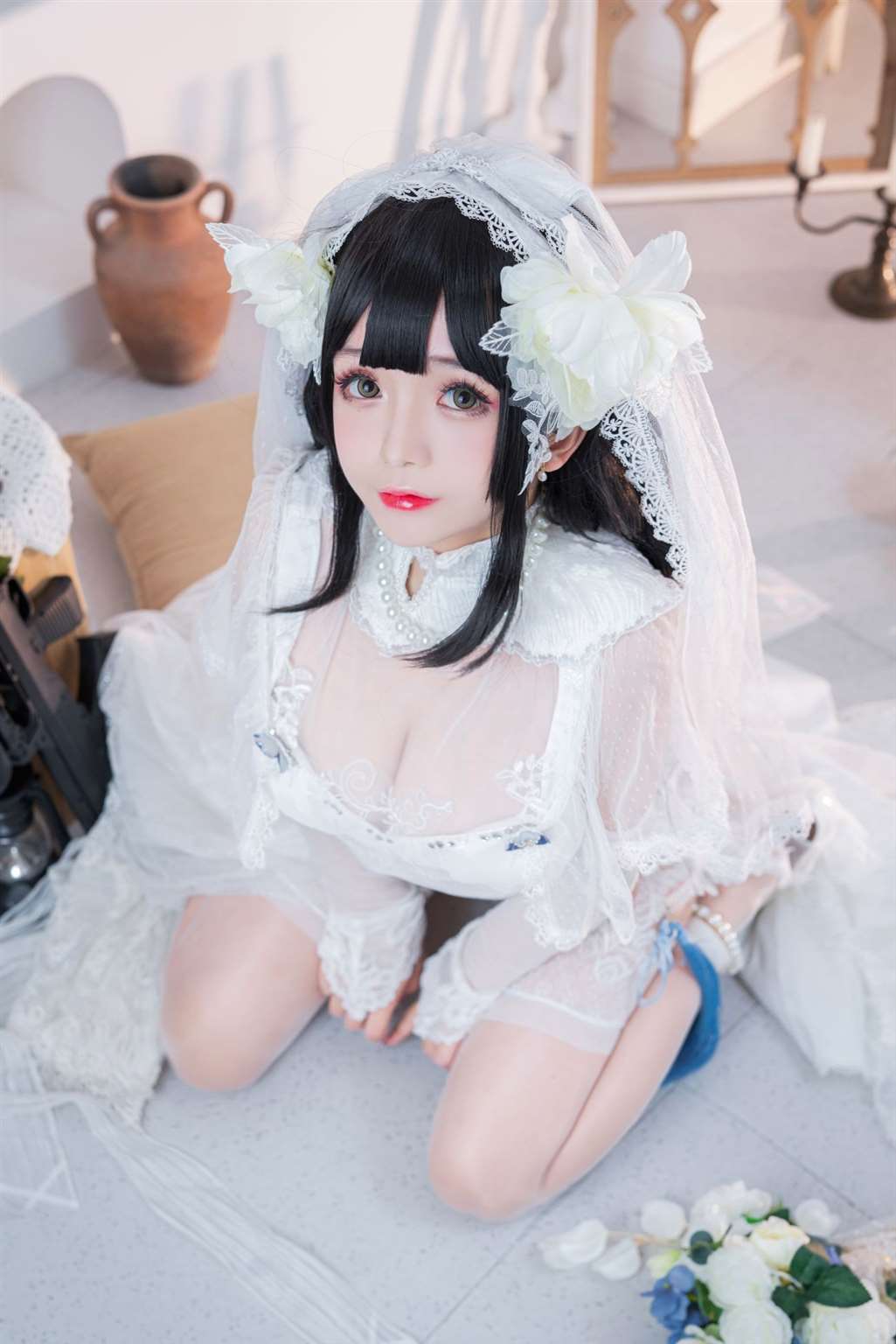 图片[2]-松本甜奈姣 95式婚纱-COS世界