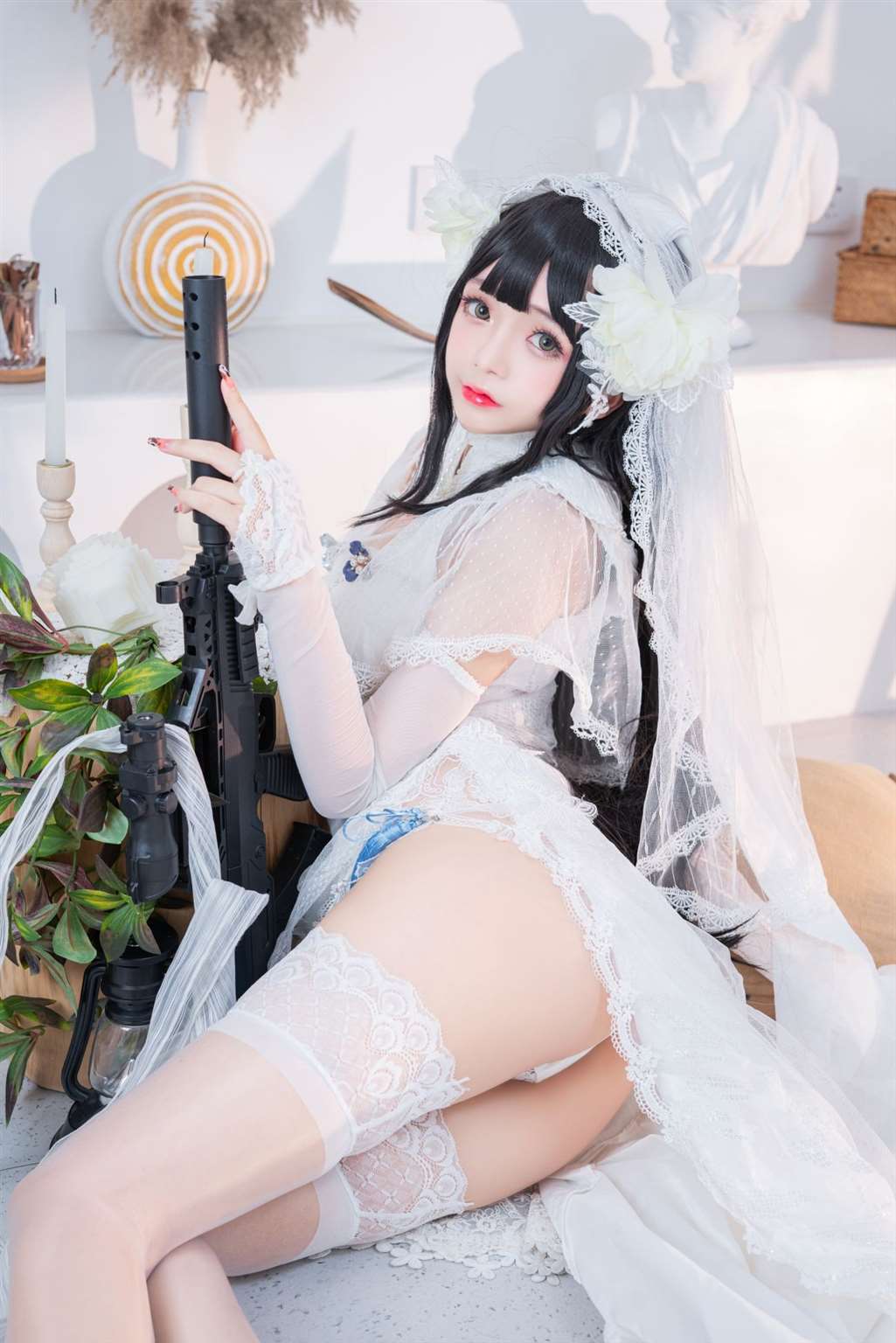 图片[4]-松本甜奈姣 95式婚纱-COS世界
