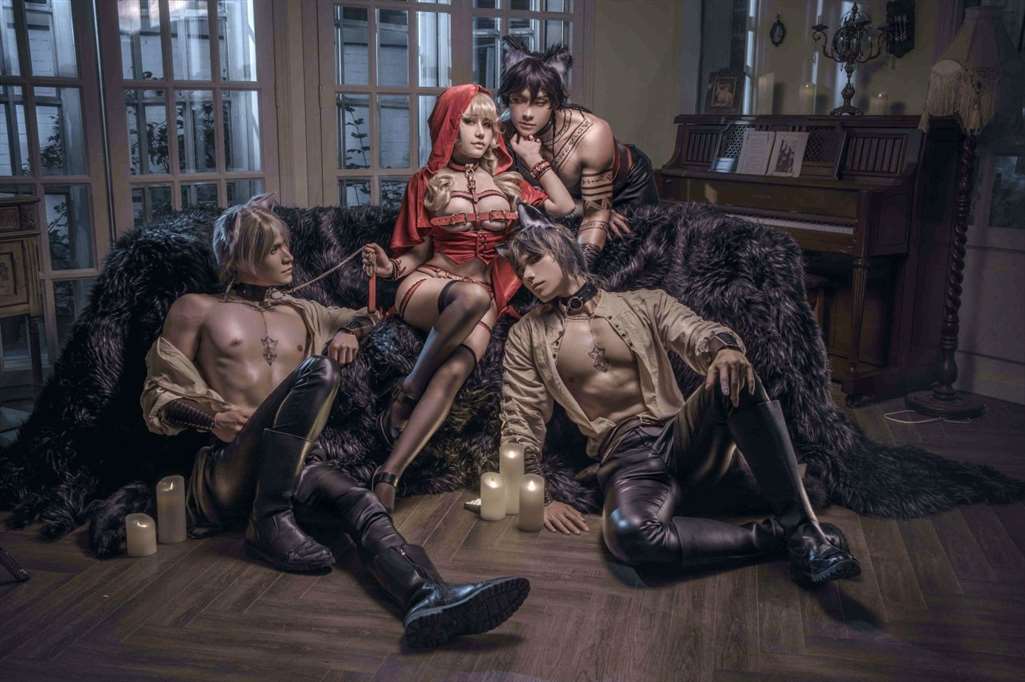 图片[4]-一笑芳香沁芊川一笑写真 小红帽-COS世界