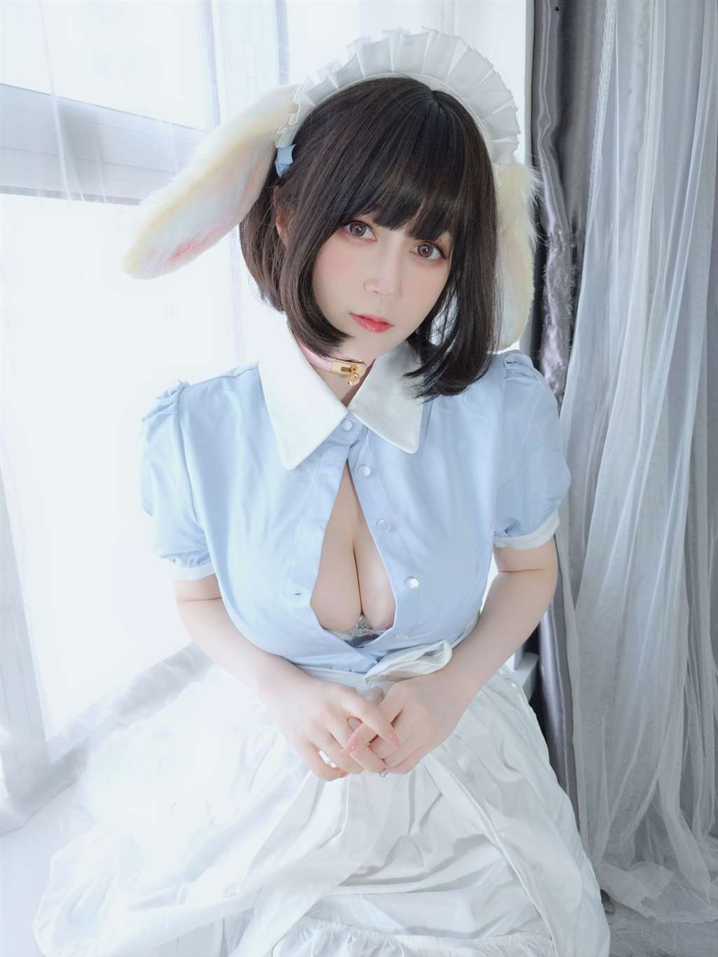 图片[3]-白银 兔女仆-COS世界