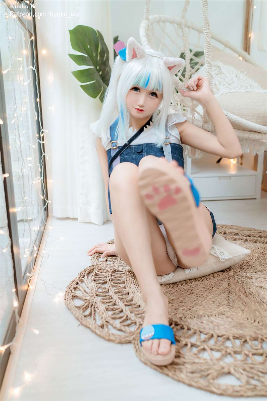 图片[3]-KuukoW Kuuko クー子 Freeset Gura 15-COS世界