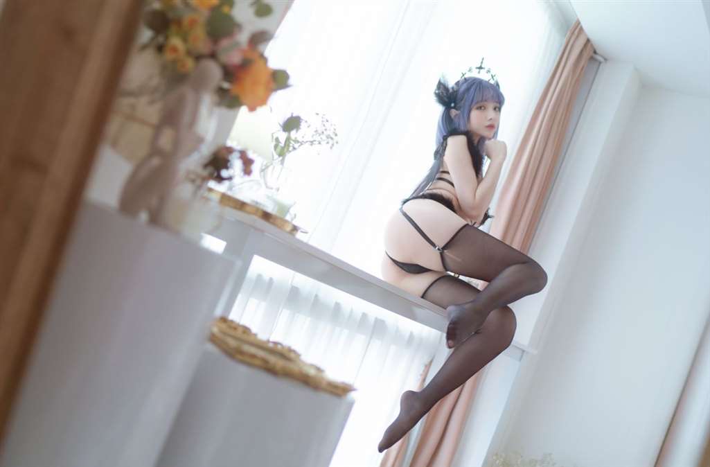图片[4]-雯妹不讲道理 黑色天使-COS世界