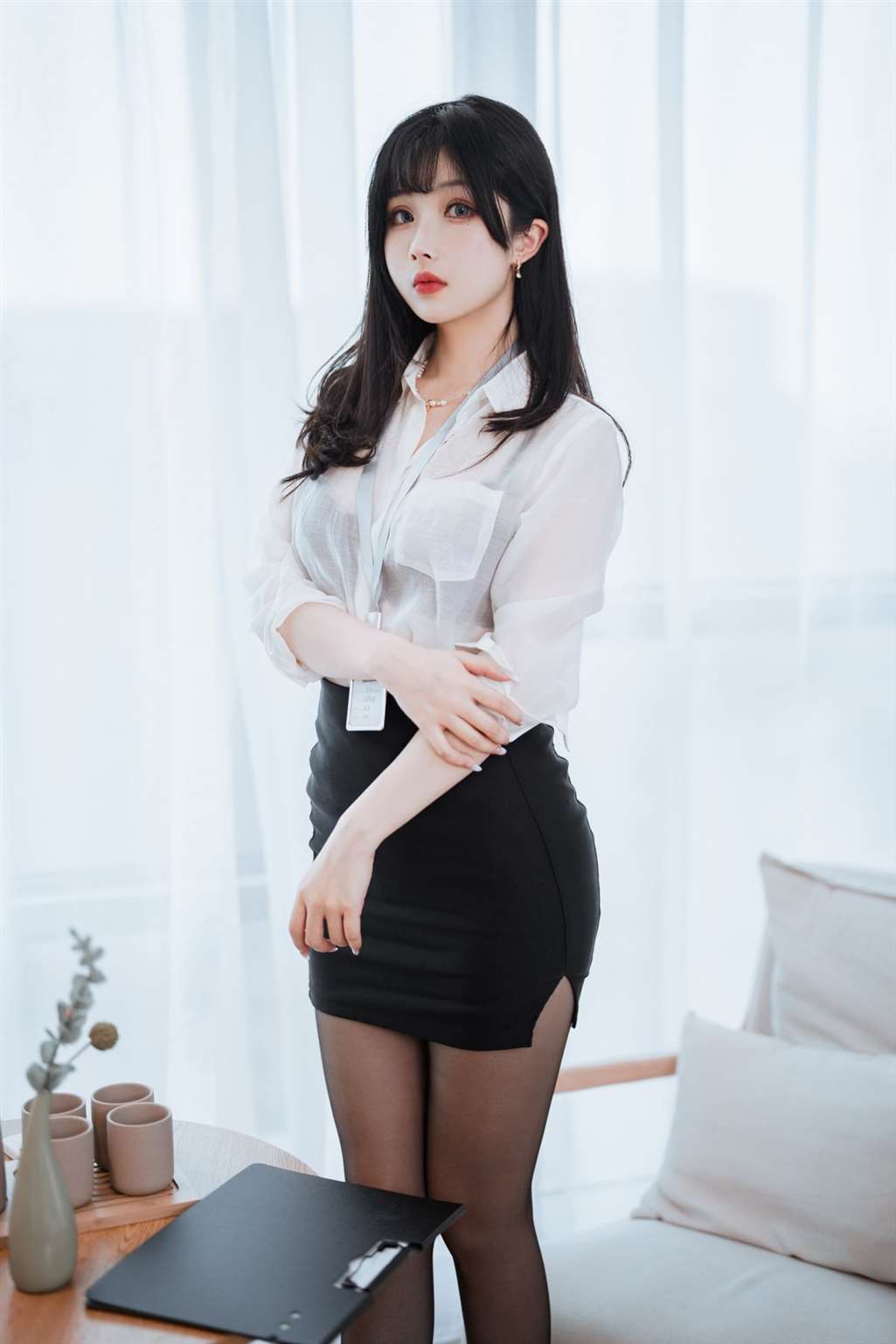 图片[4]-肉扣热热子 面饼仙儿 OL前辈-COS世界