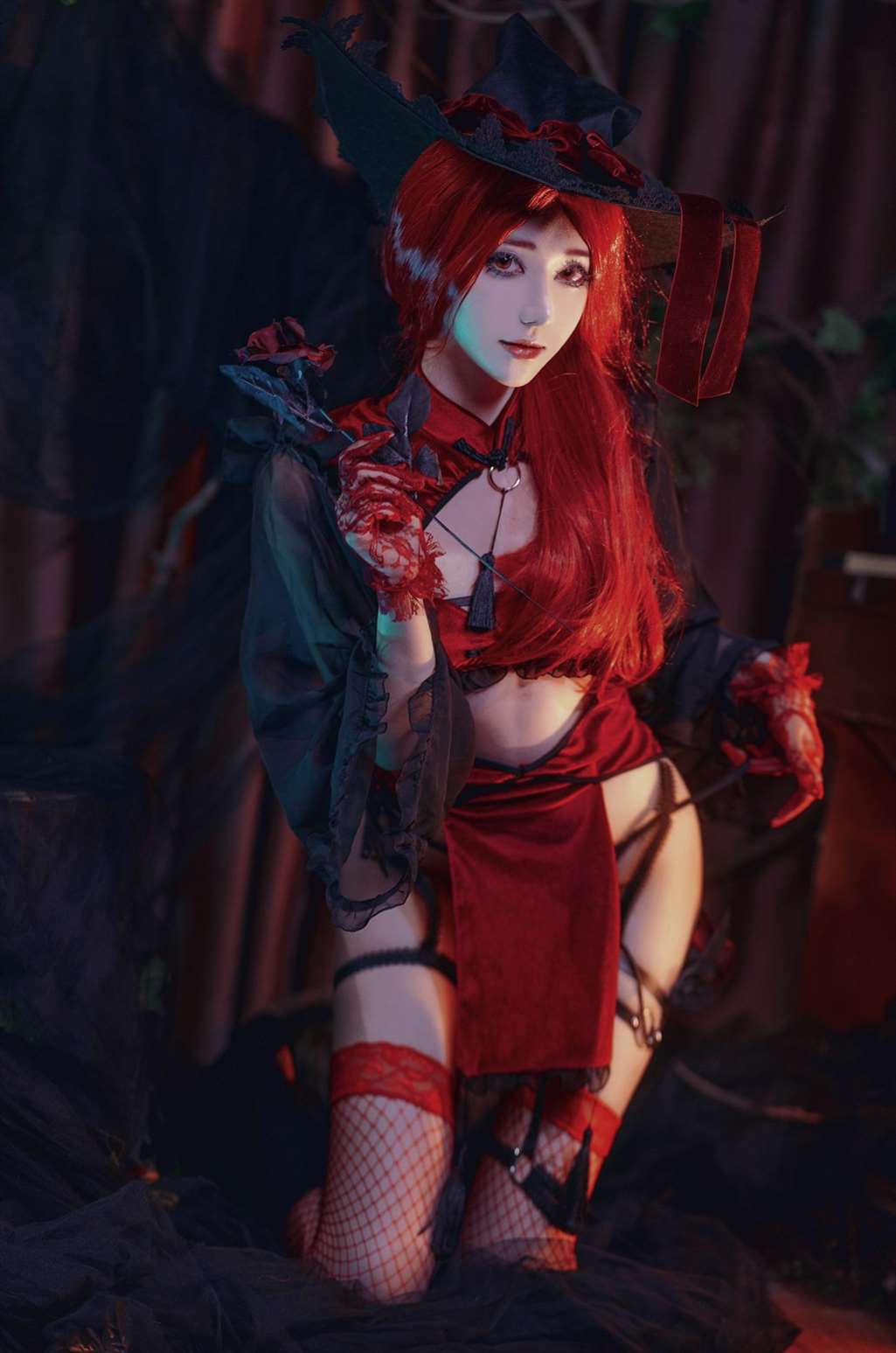图片[3]-南桃Momoko 红女巫-COS世界
