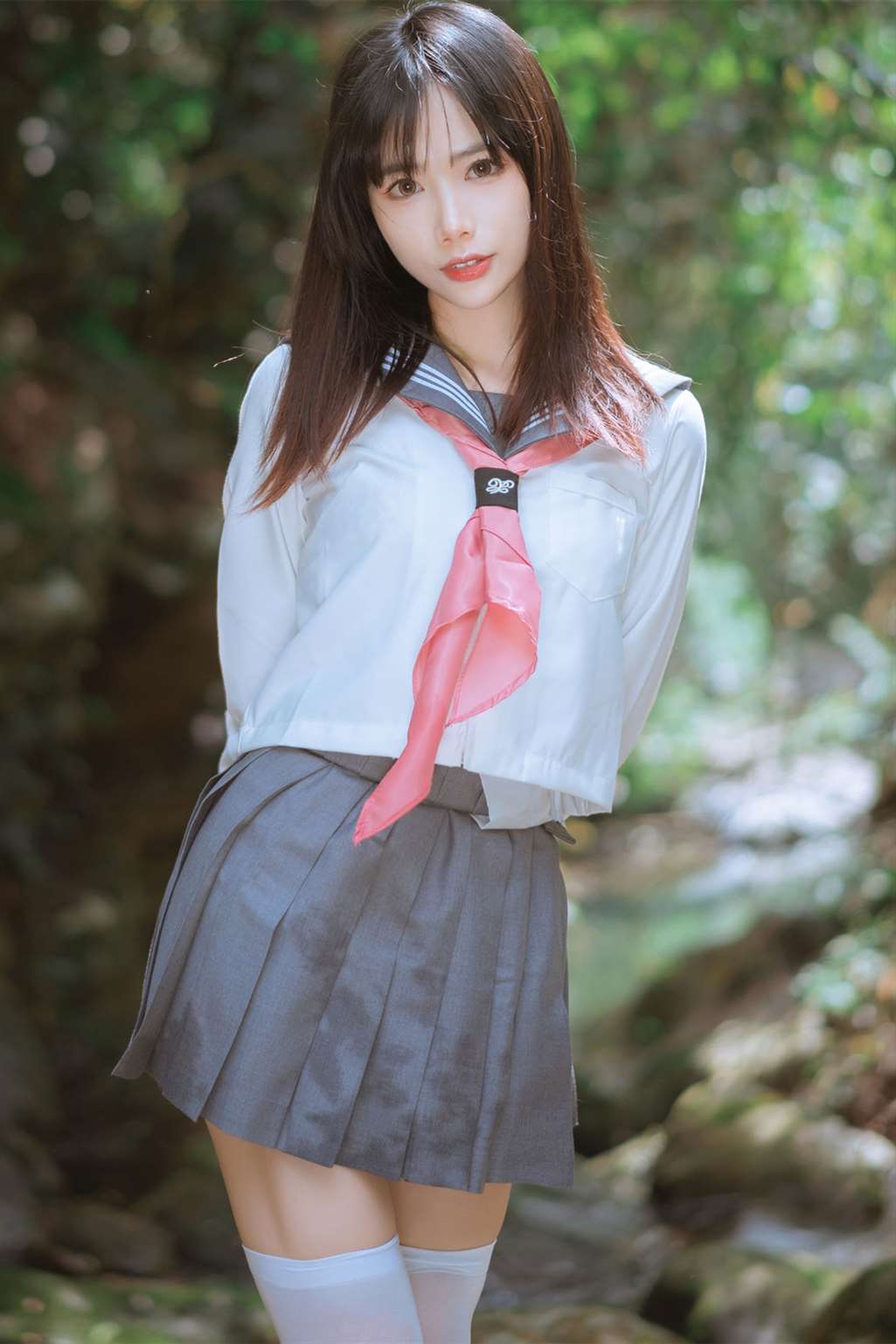 萌芽儿 请叫我若生 小溪JK百合-COS世界