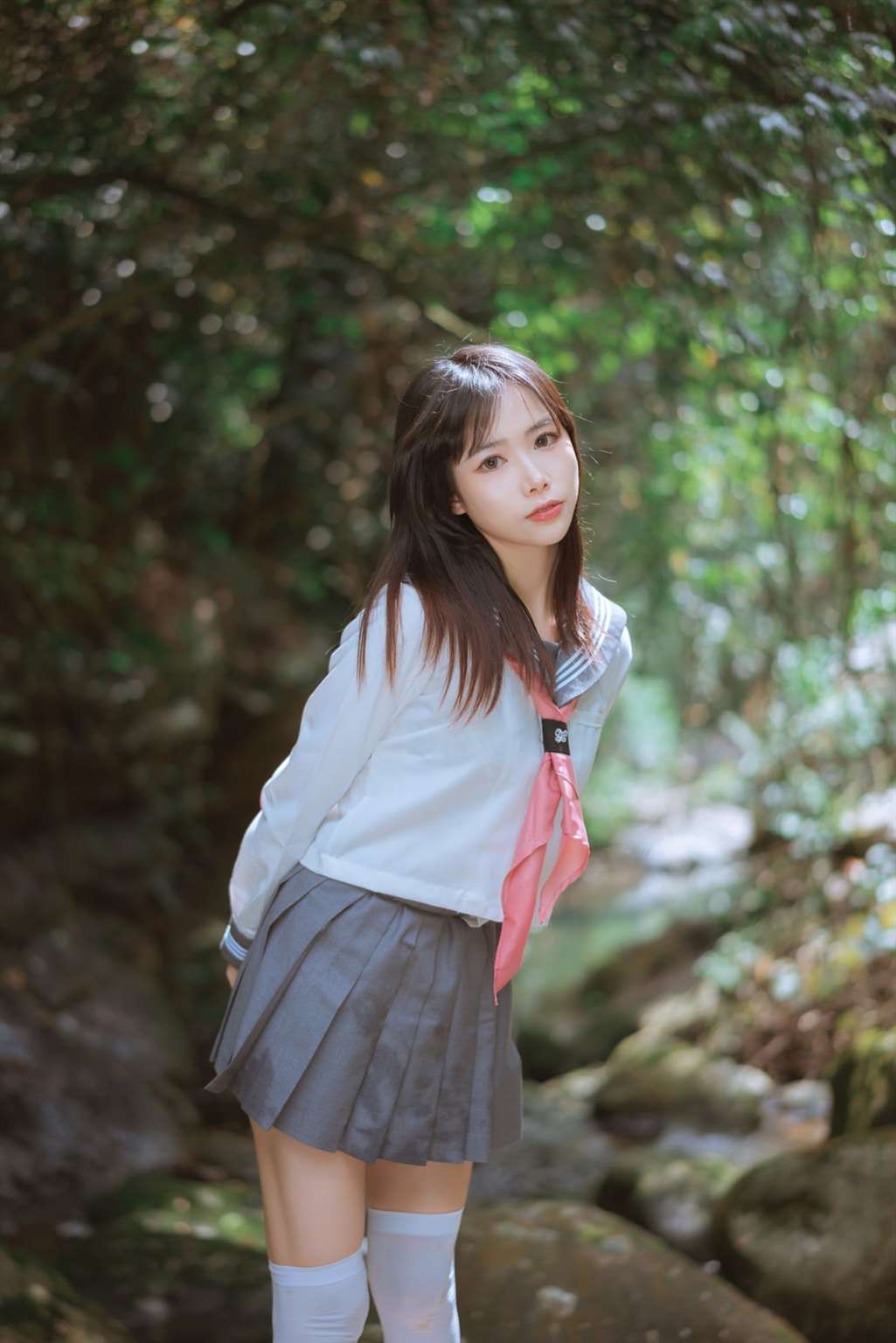 图片[4]-萌芽儿 请叫我若生 小溪JK百合-COS世界
