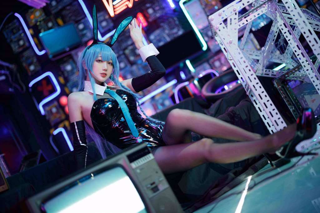 图片[3]-周叽是可爱兔兔 树城兔女郎-COS世界