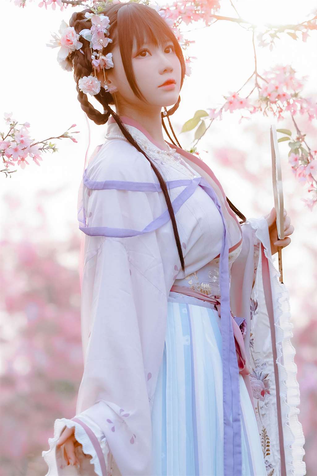 Nyako喵子 樱花汉服 花神祈愿-COS世界