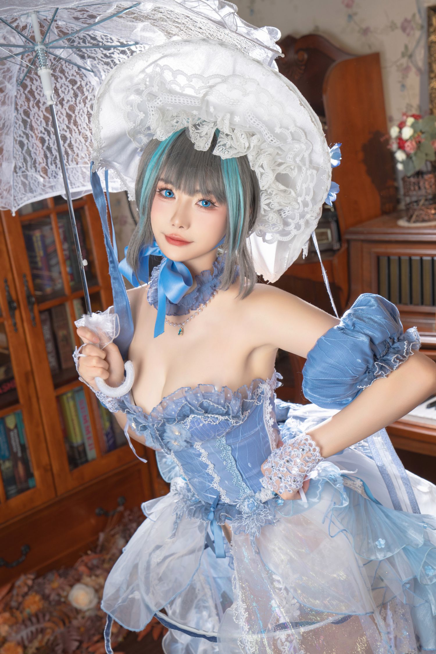 图片[3]-葵葵 柴郡礼服-COS世界