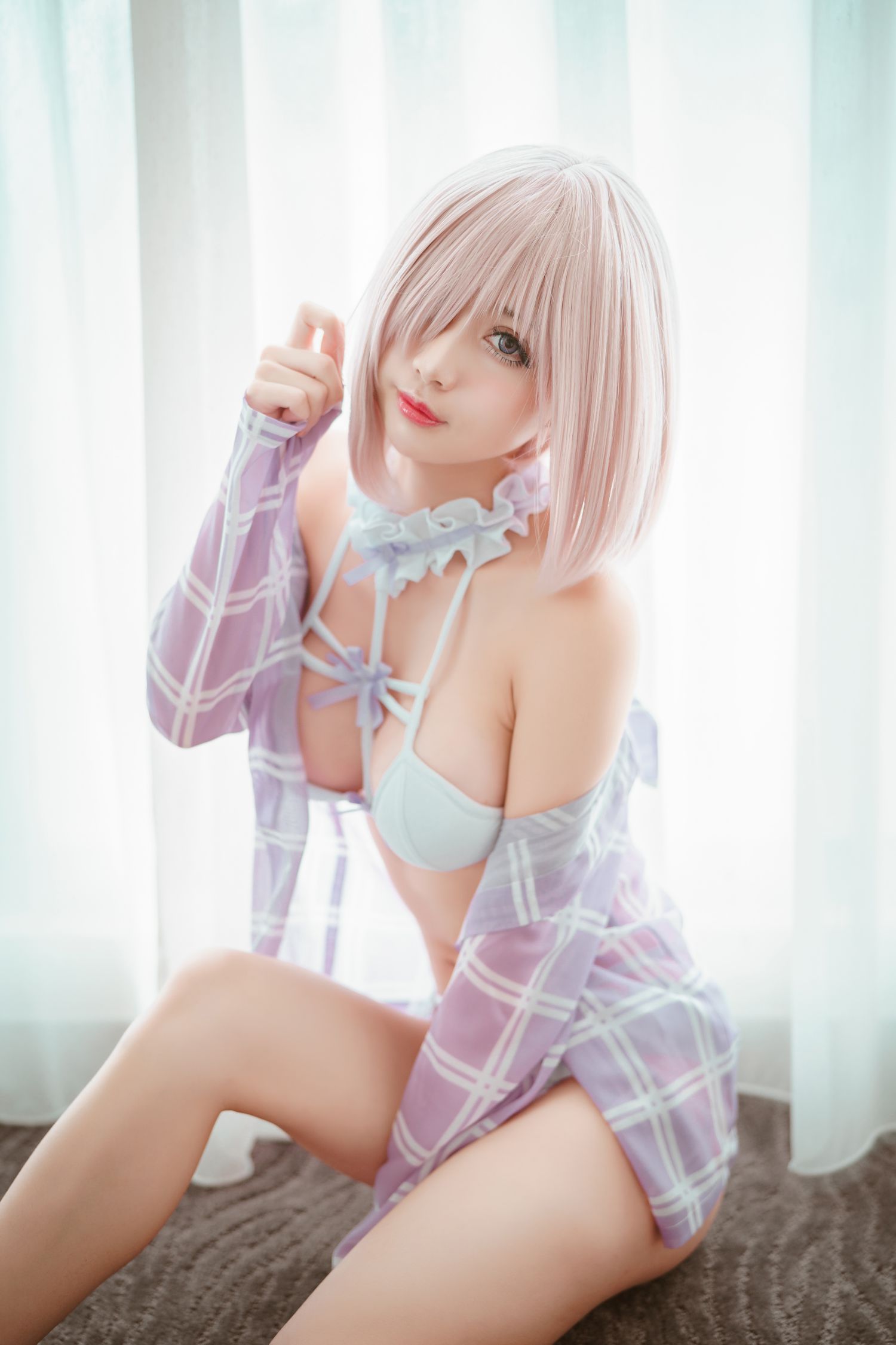 图片[3]-沖田凜花Rinka 玛修泳衣-COS世界