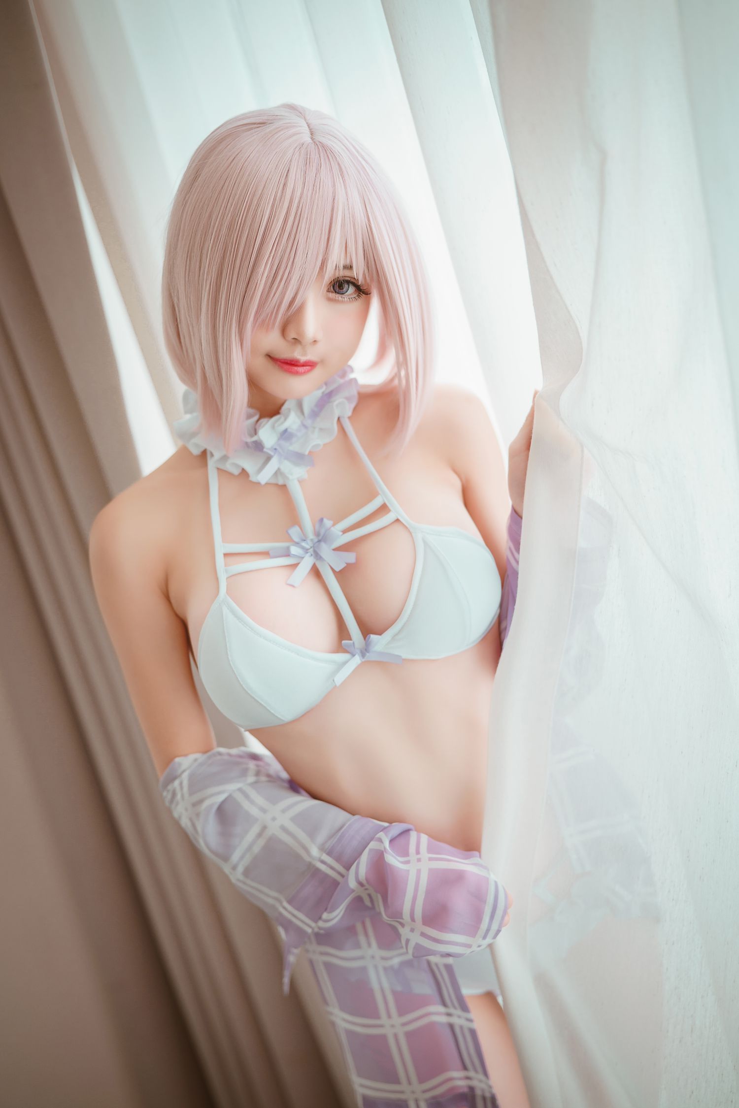 图片[2]-沖田凜花Rinka 玛修泳衣-COS世界