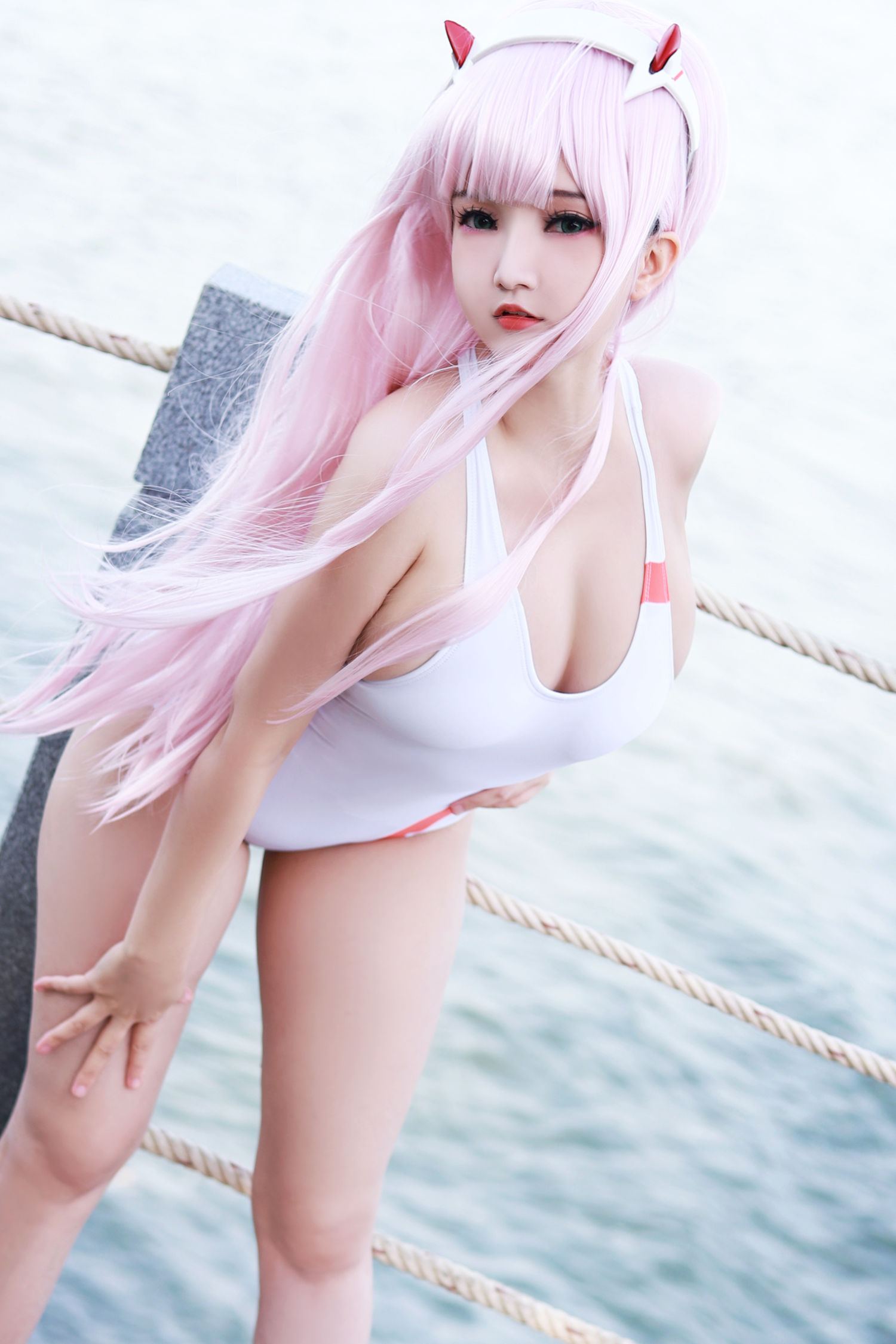 Potato Godzilla Zero Two Swimsuit-COS世界