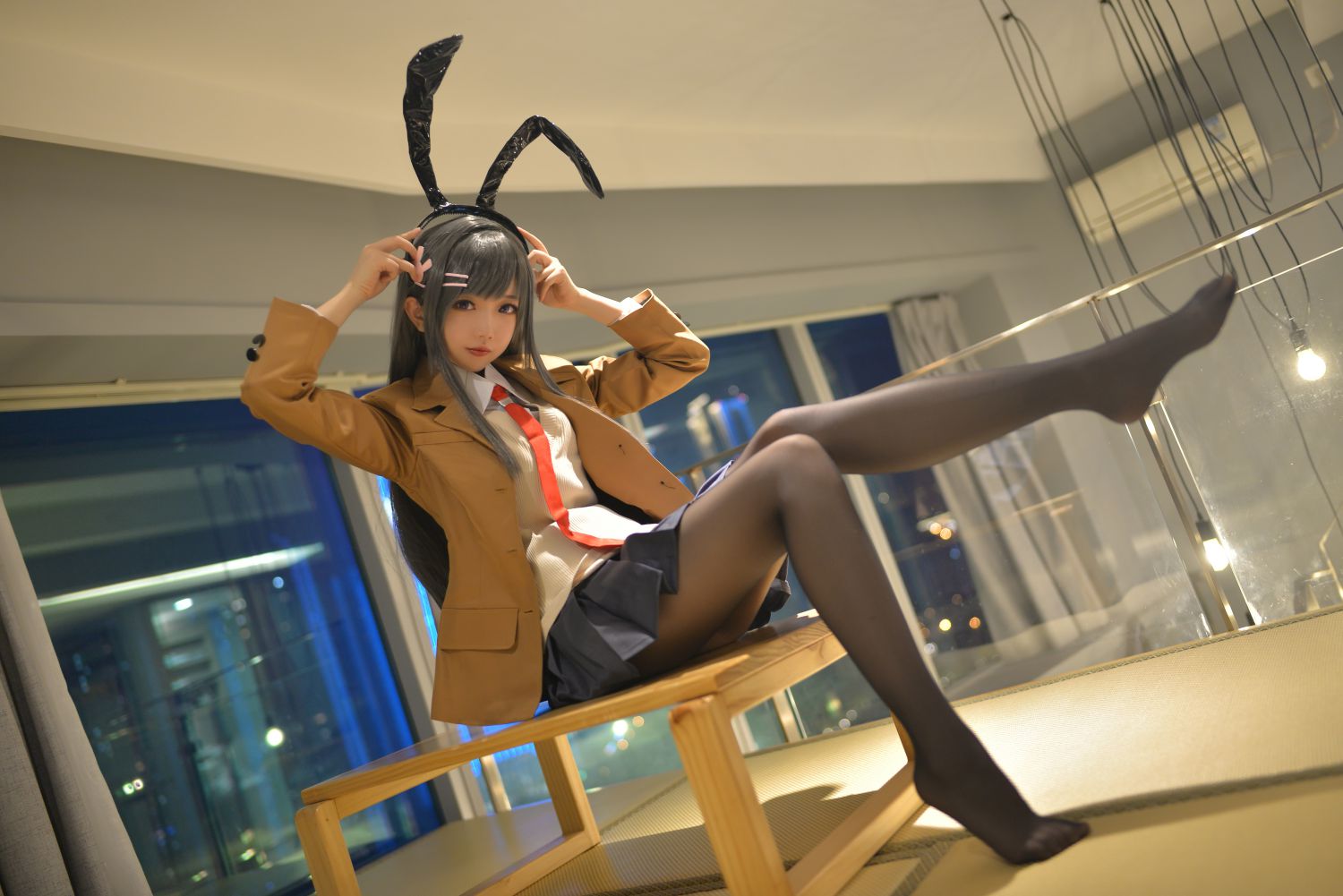 图片[5]-麻衣制服兔女郎-COS世界