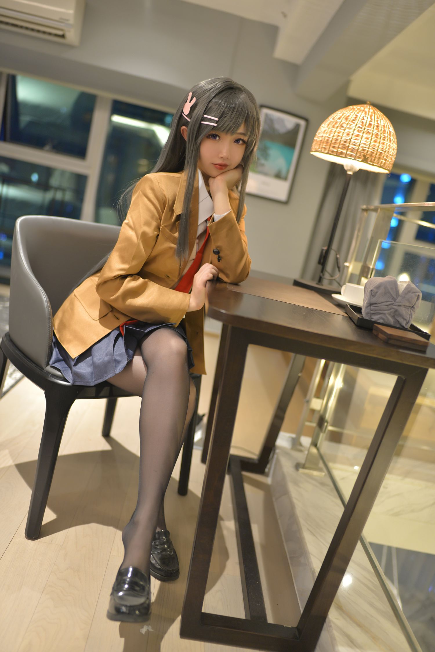 图片[2]-麻衣制服兔女郎-COS世界