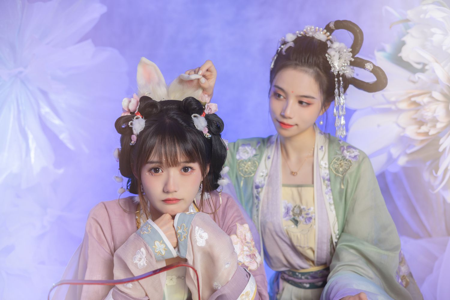 图片[3]-玉兔与嫦娥-COS世界