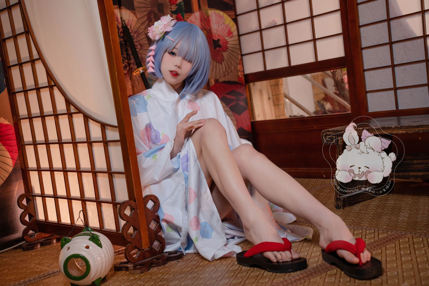 图片[4]-咬一口兔娘 蕾姆夏日祭-COS世界