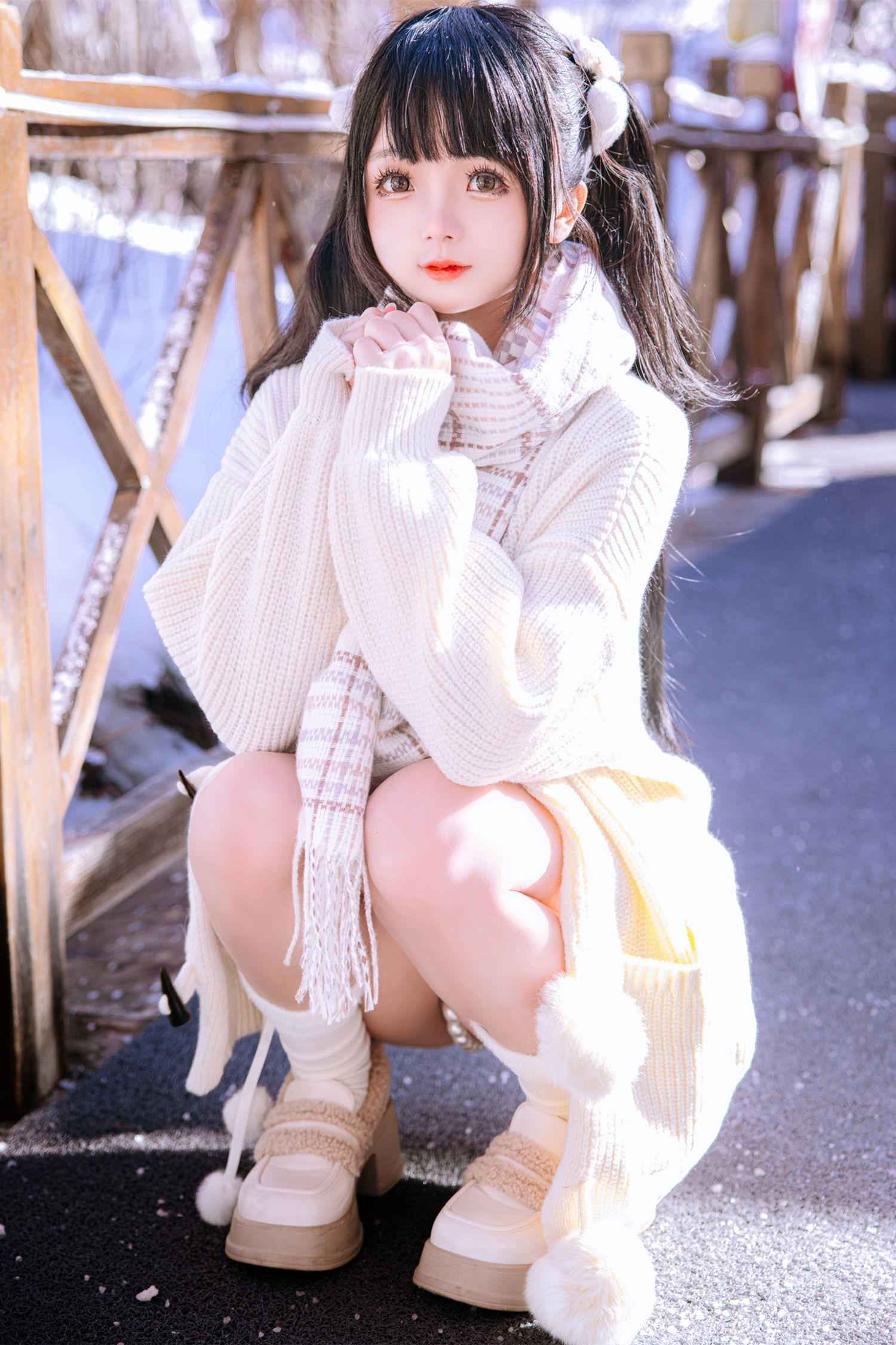 日奈娇 雪地少女-COS世界