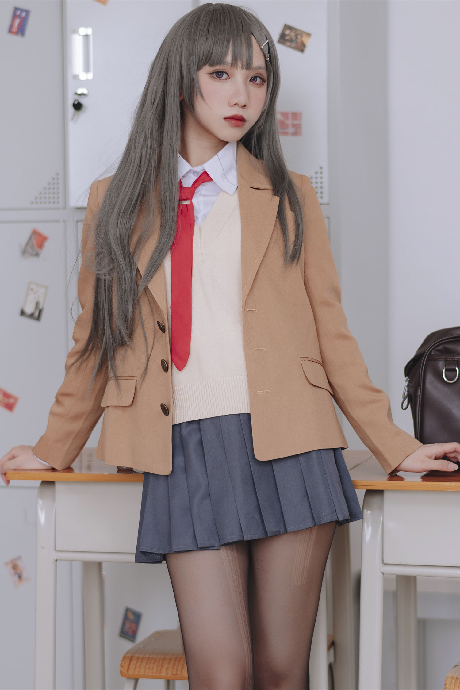 果咩酱 麻衣校服-COS世界