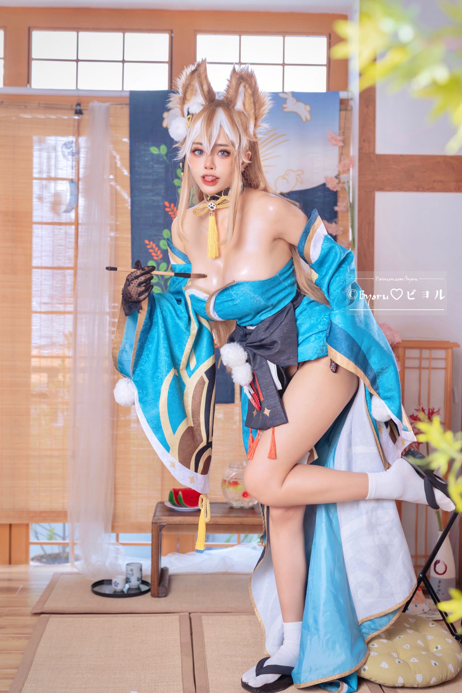 图片[5]-Byoru Miss Hina Genshin Impact-COS世界