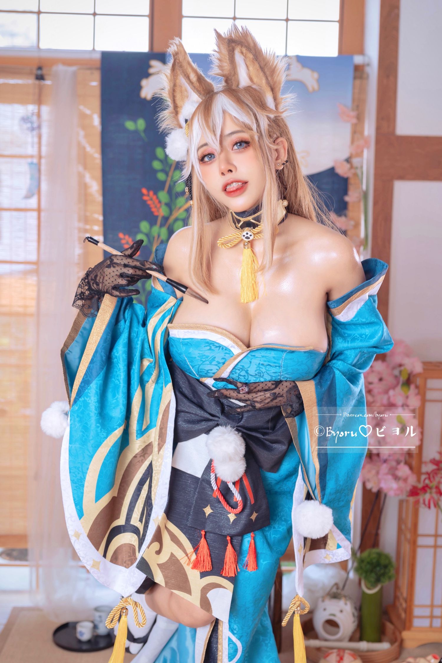 图片[3]-Byoru Miss Hina Genshin Impact-COS世界