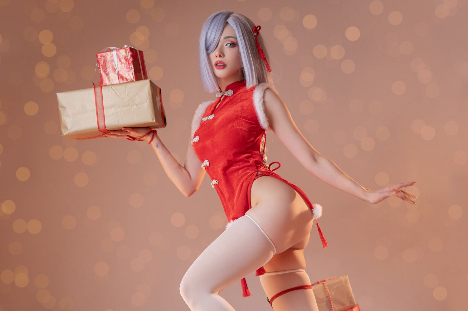 图片[2]-Shenhe Xmas Genshin-COS世界