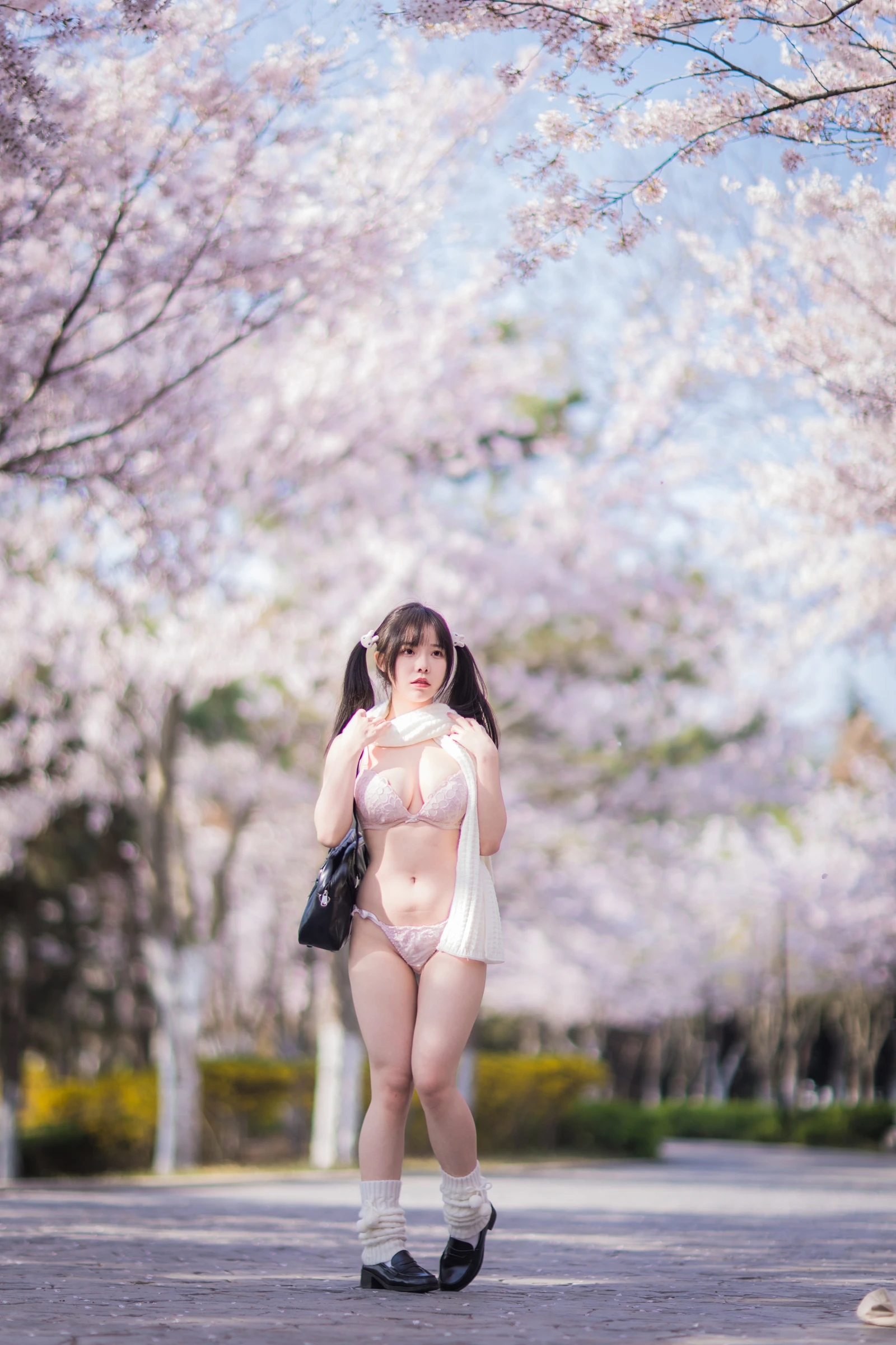 图片[4]-双马尾樱花妹-COS世界