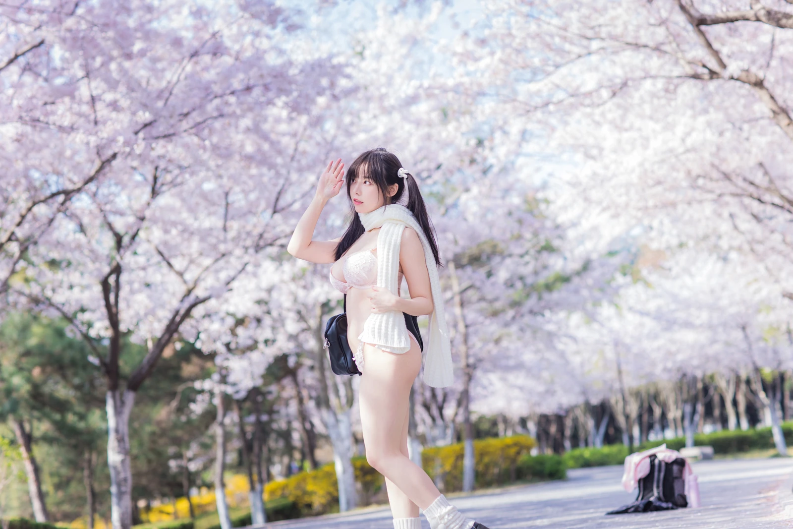 图片[15]-双马尾樱花妹-COS世界