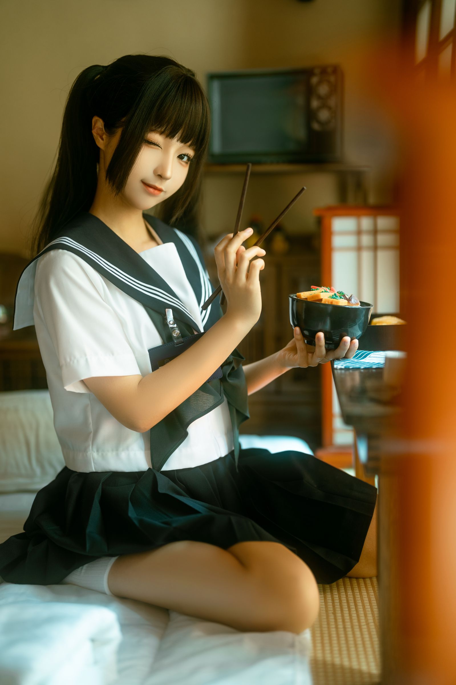 图片[2]-蠢沫沫 居家学妹-COS世界