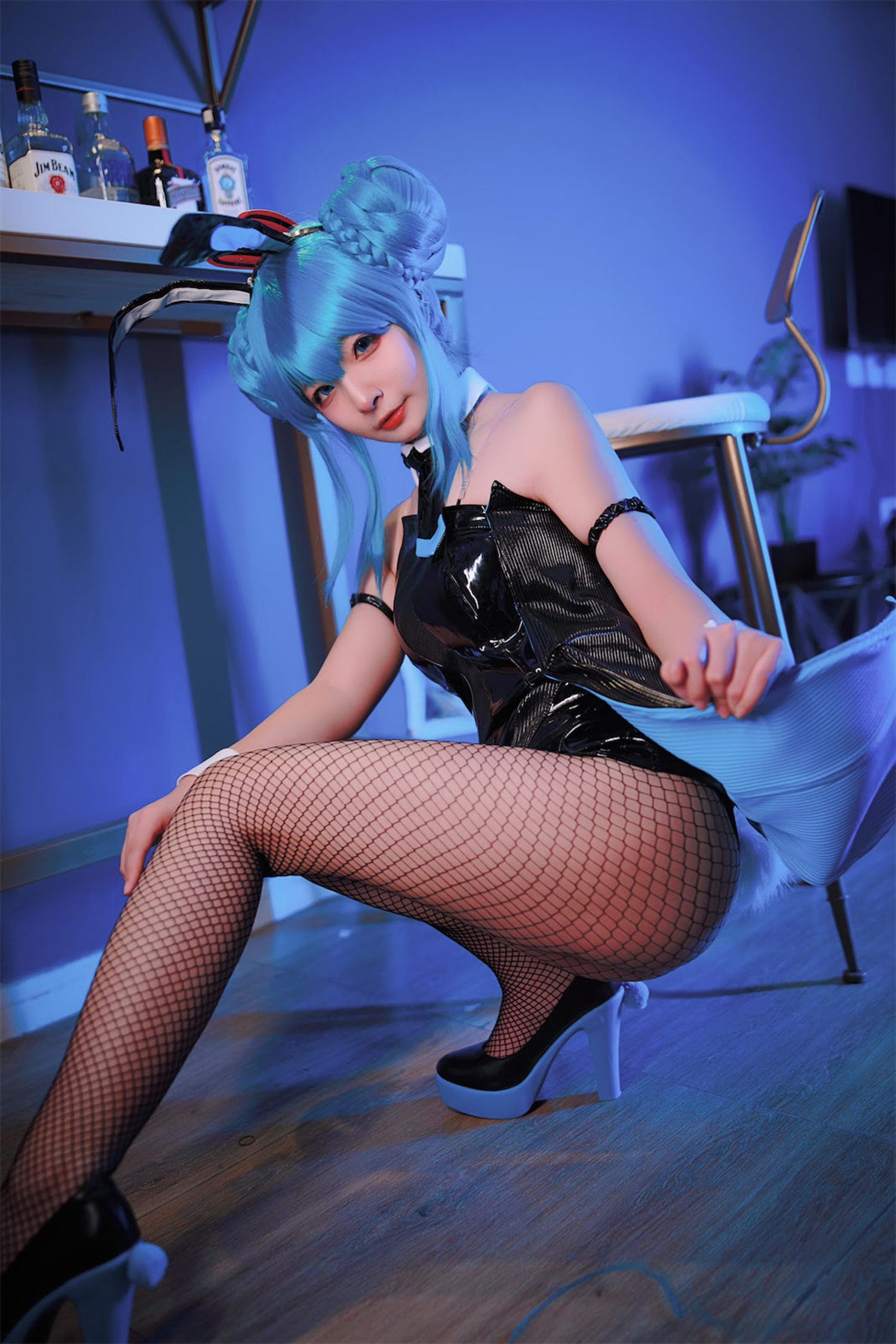图片[4]-Miku the Bunny Miku 黑兔女郎-COS世界