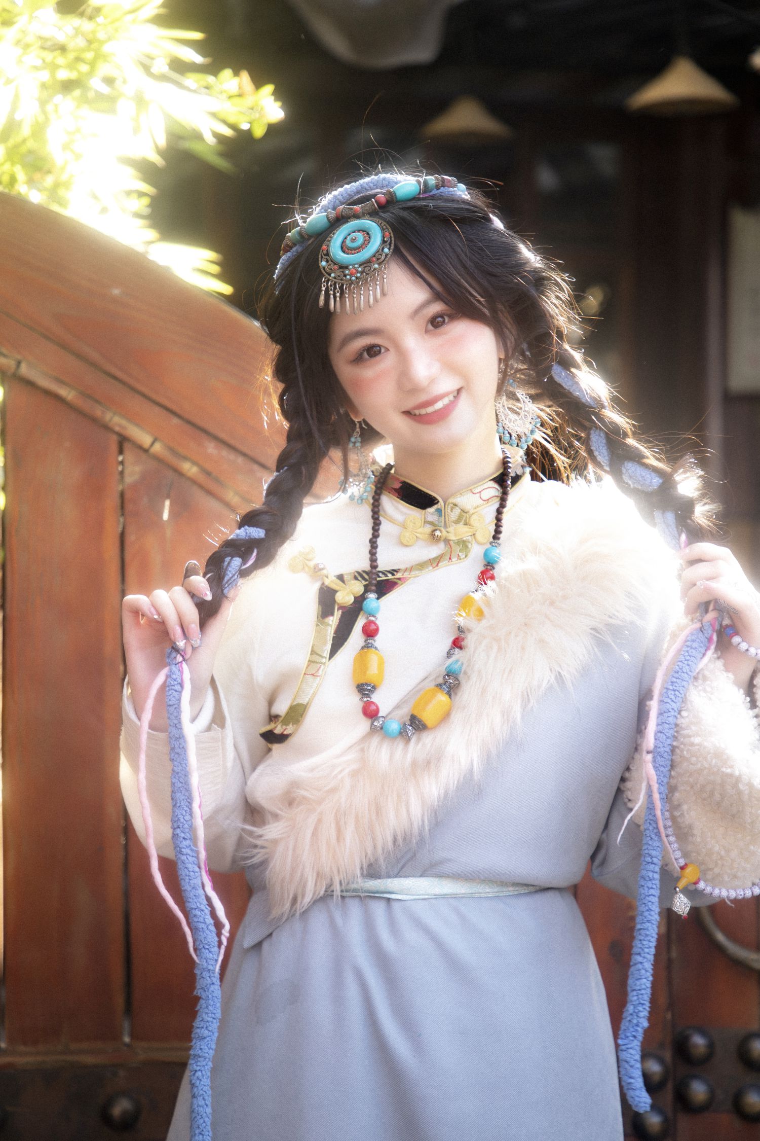 图片[5]-甜甜的卓玛姑娘-COS世界