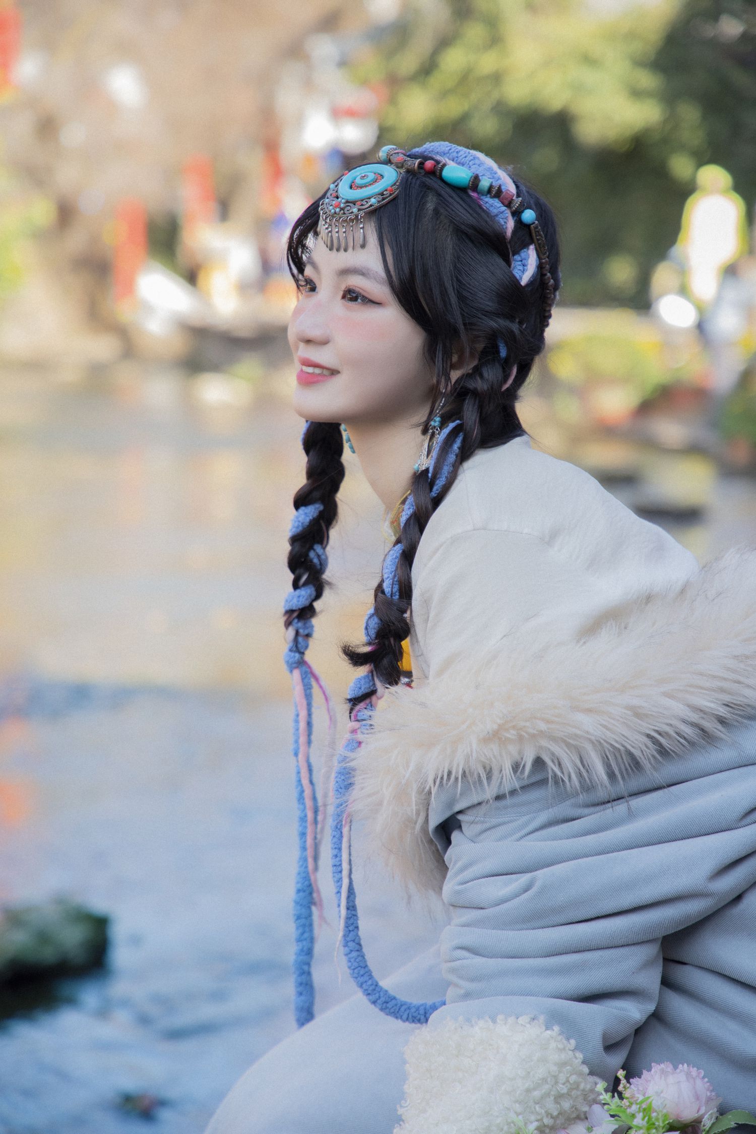 图片[4]-甜甜的卓玛姑娘-COS世界