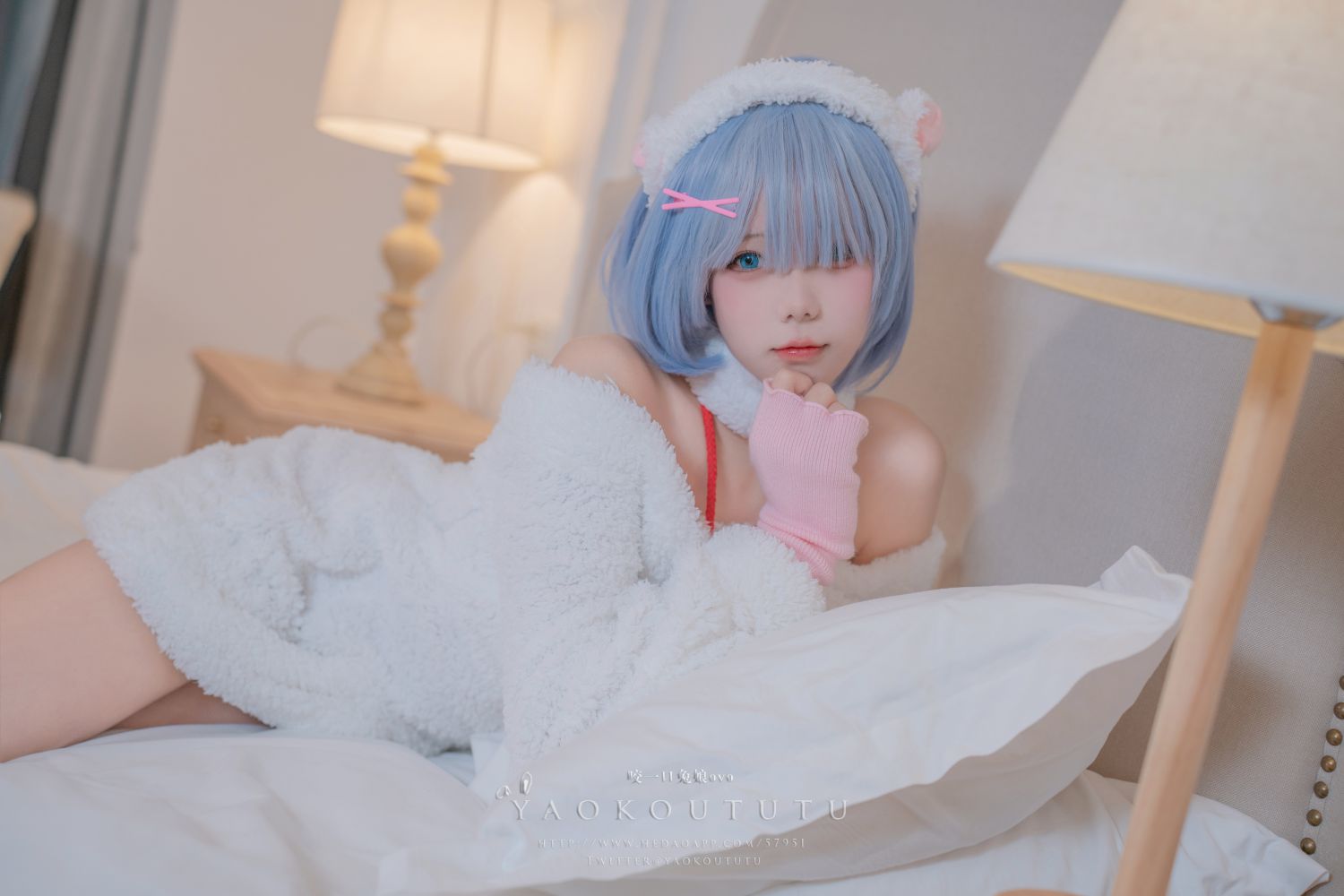 图片[5]-咬一口兔娘 蕾姆咩咩-COS世界