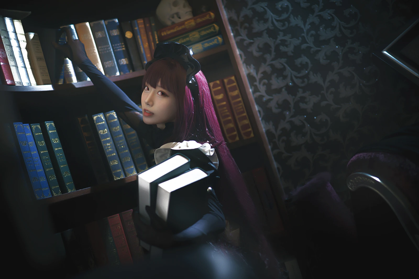 图片[3]-动漫博主切切celia FGO 斯卡哈 女仆-COS世界