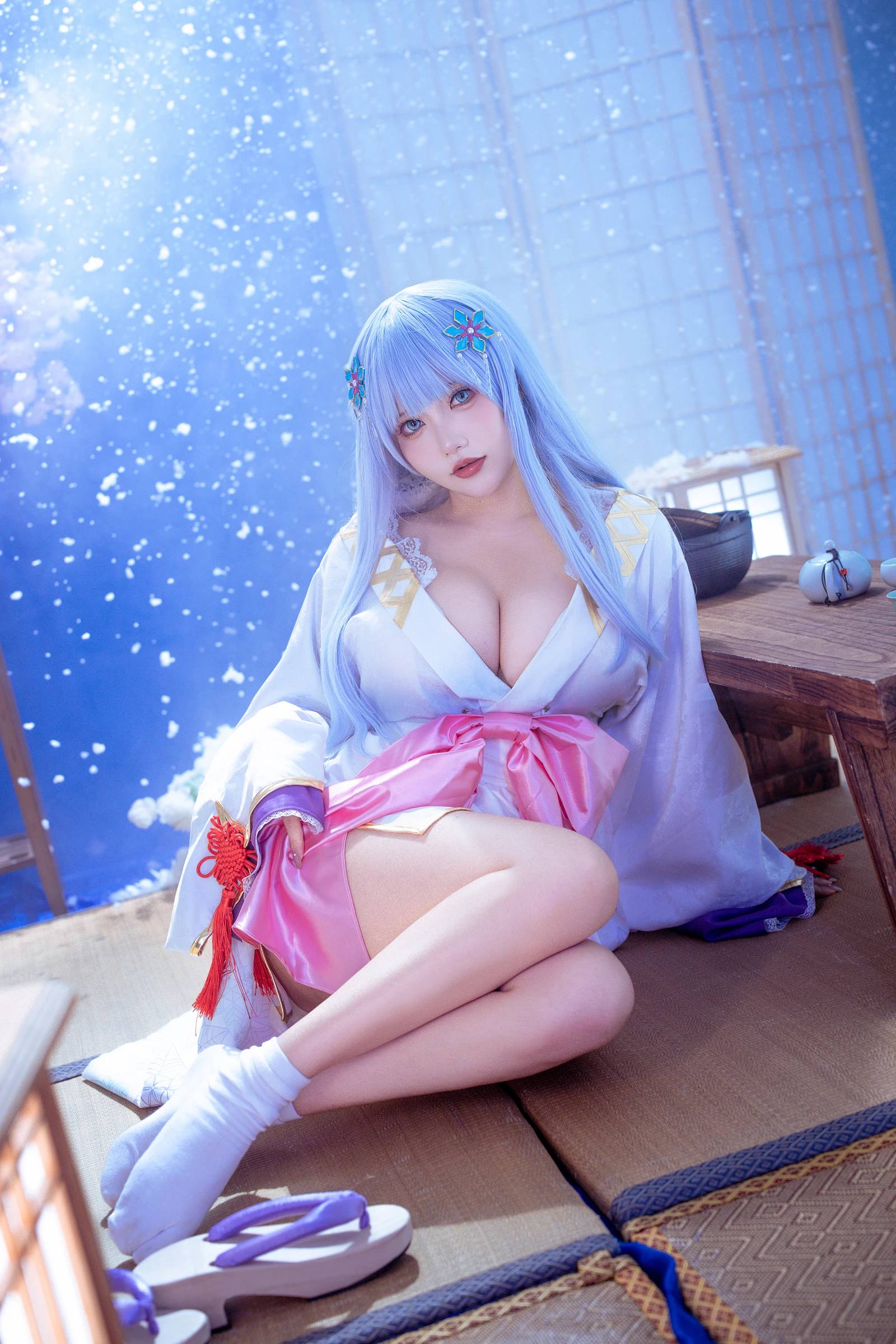 是一只熊仔吗 白雪姬 (美少女万华镜异闻：雪女)-COS世界