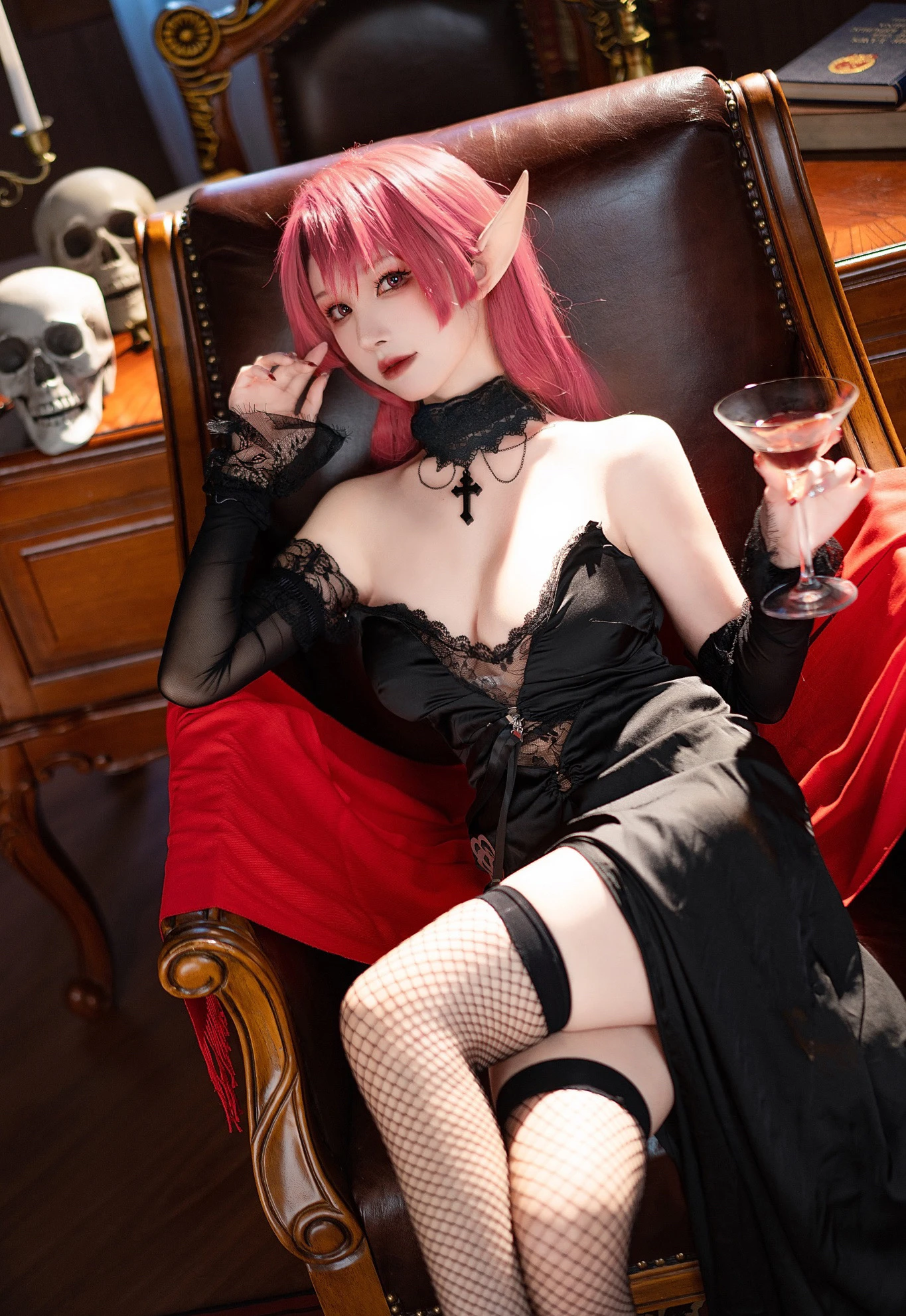 图片[2]-Cosplay美女一千只猫薄禾 碧蓝航线 约克公爵-COS世界