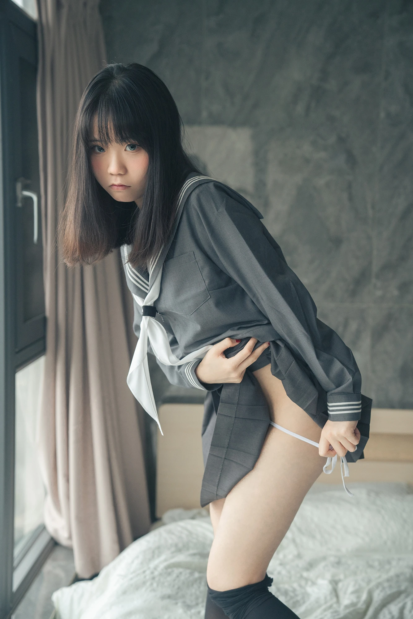 图片[6]-一只小栗奈 熊熊JK女友-COS世界