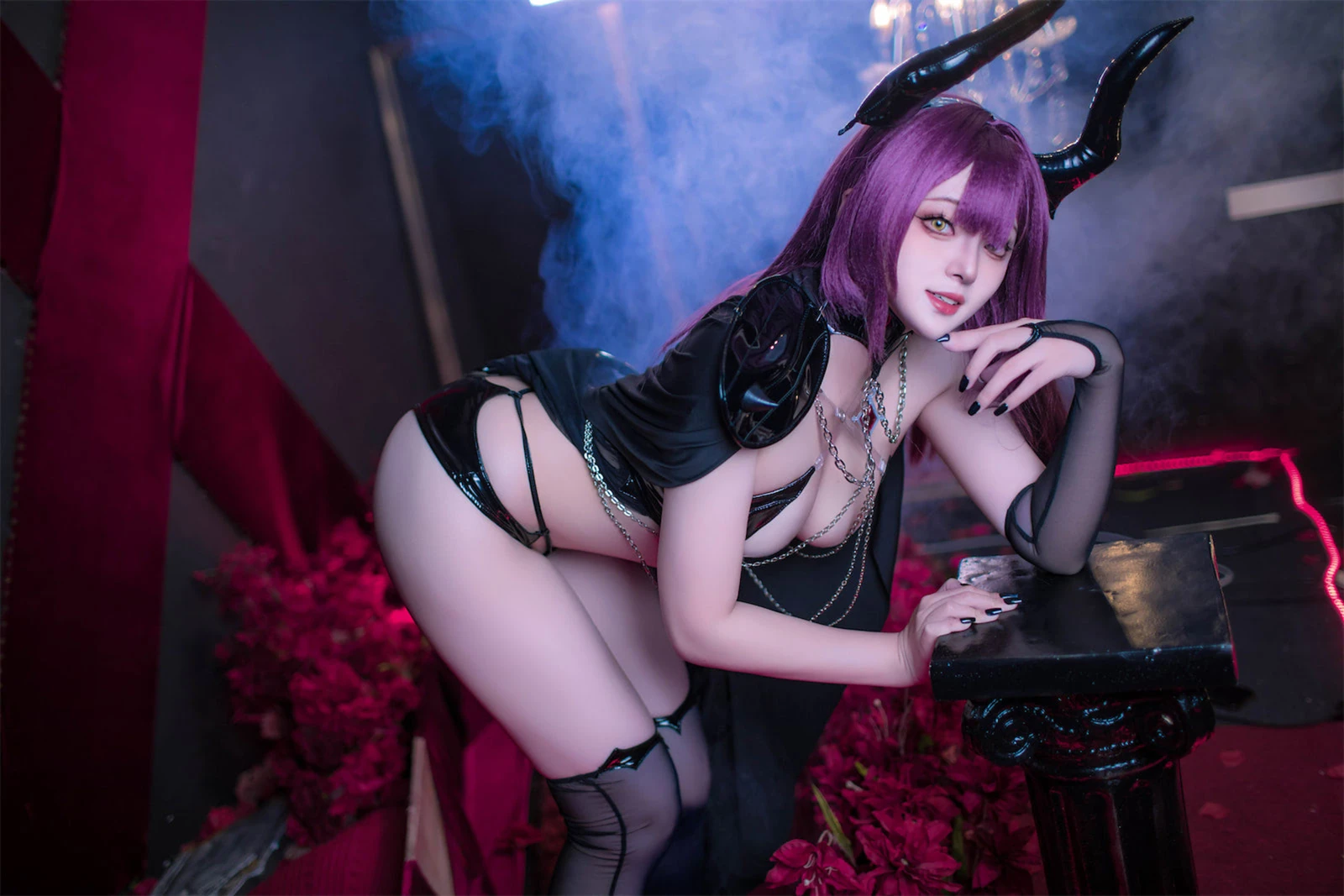 图片[5]-Natsuko夏夏子 碧蓝航线 德文郡魅魔-COS世界