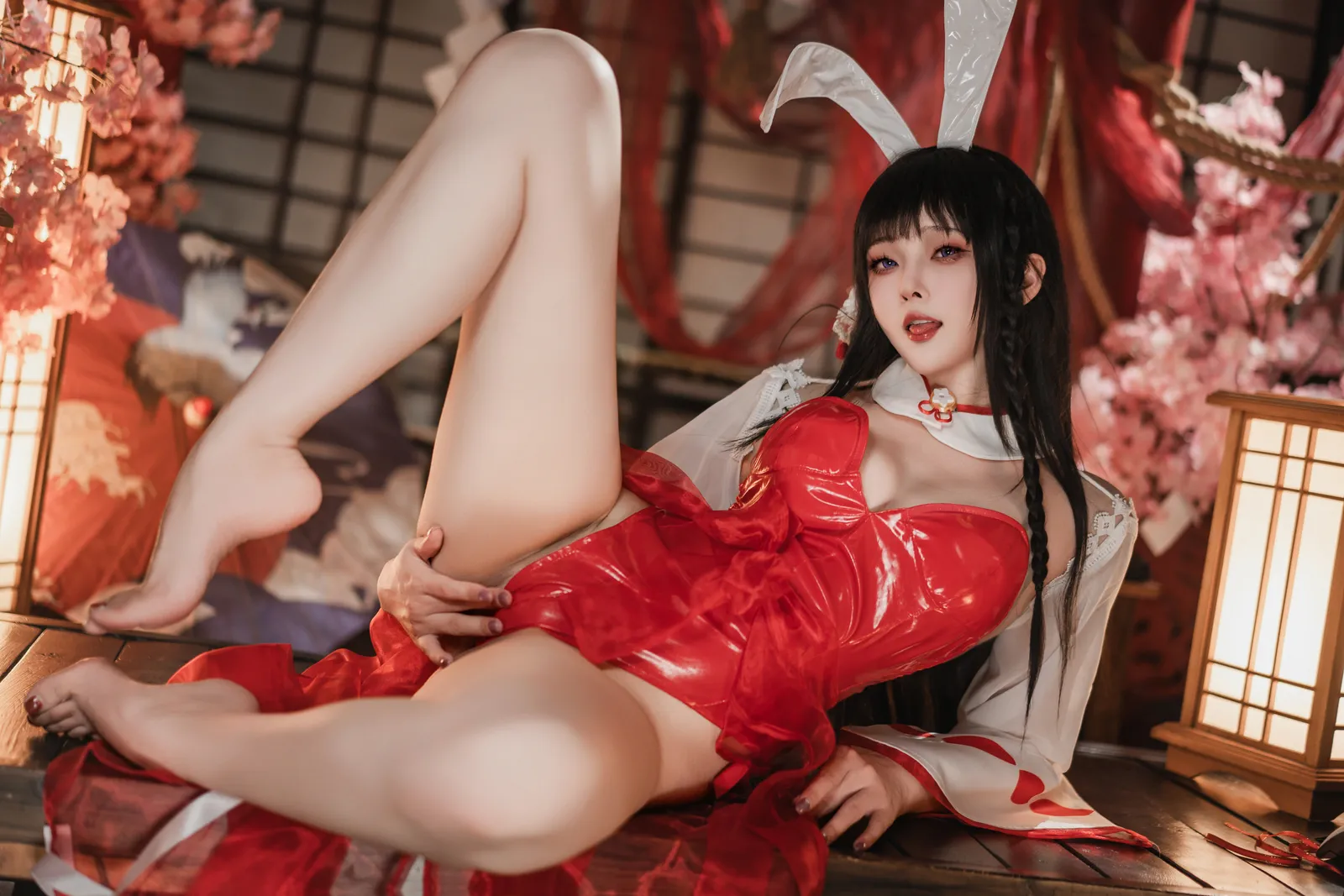 碧蓝航线 大山巫女兔 70P-COS世界