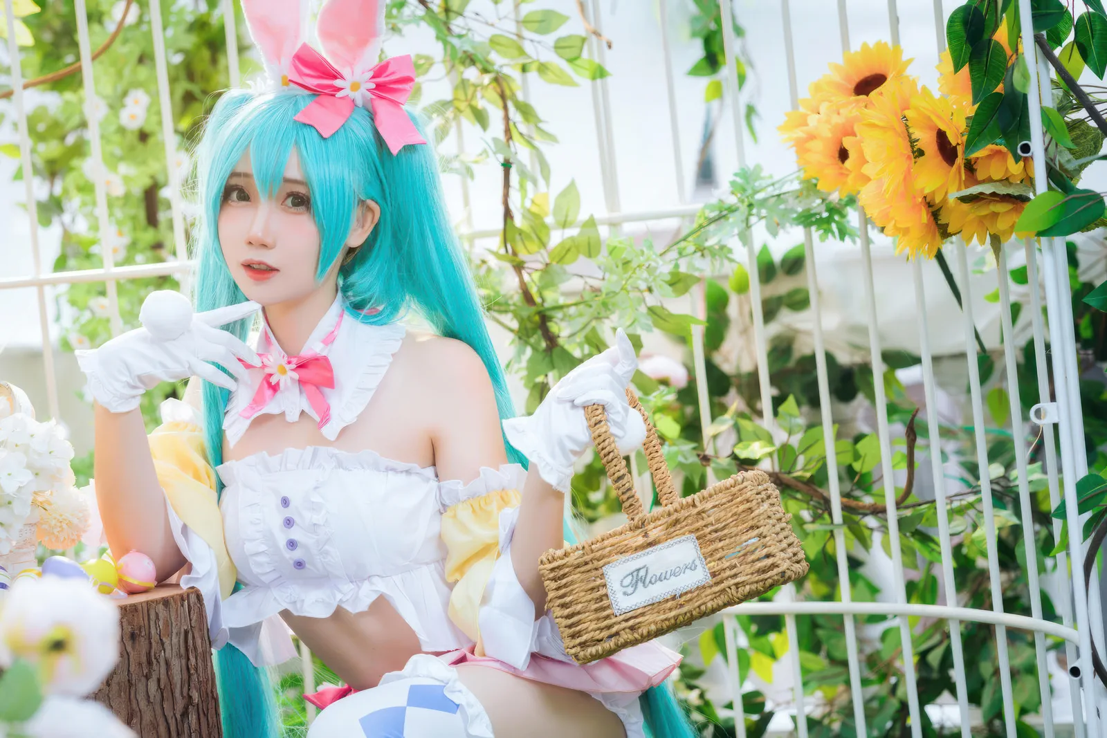 图片[2]-初音未来 复活节兔兔 22P-COS世界