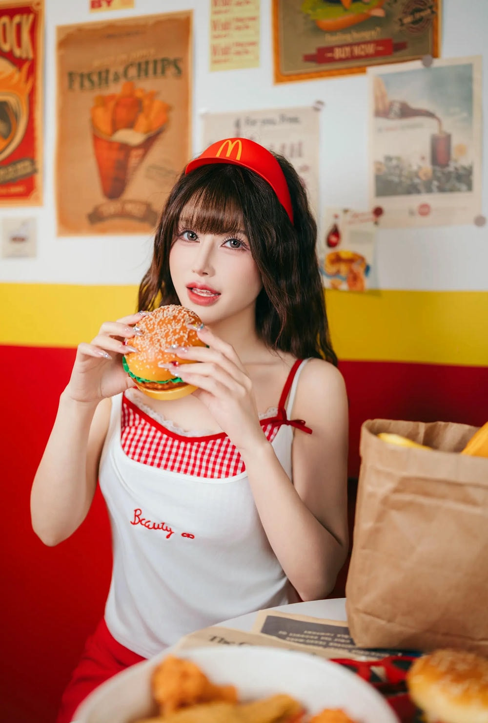 图片[2]-鹿八岁 – 麦门打工日记  17P – 网络美女-COS世界