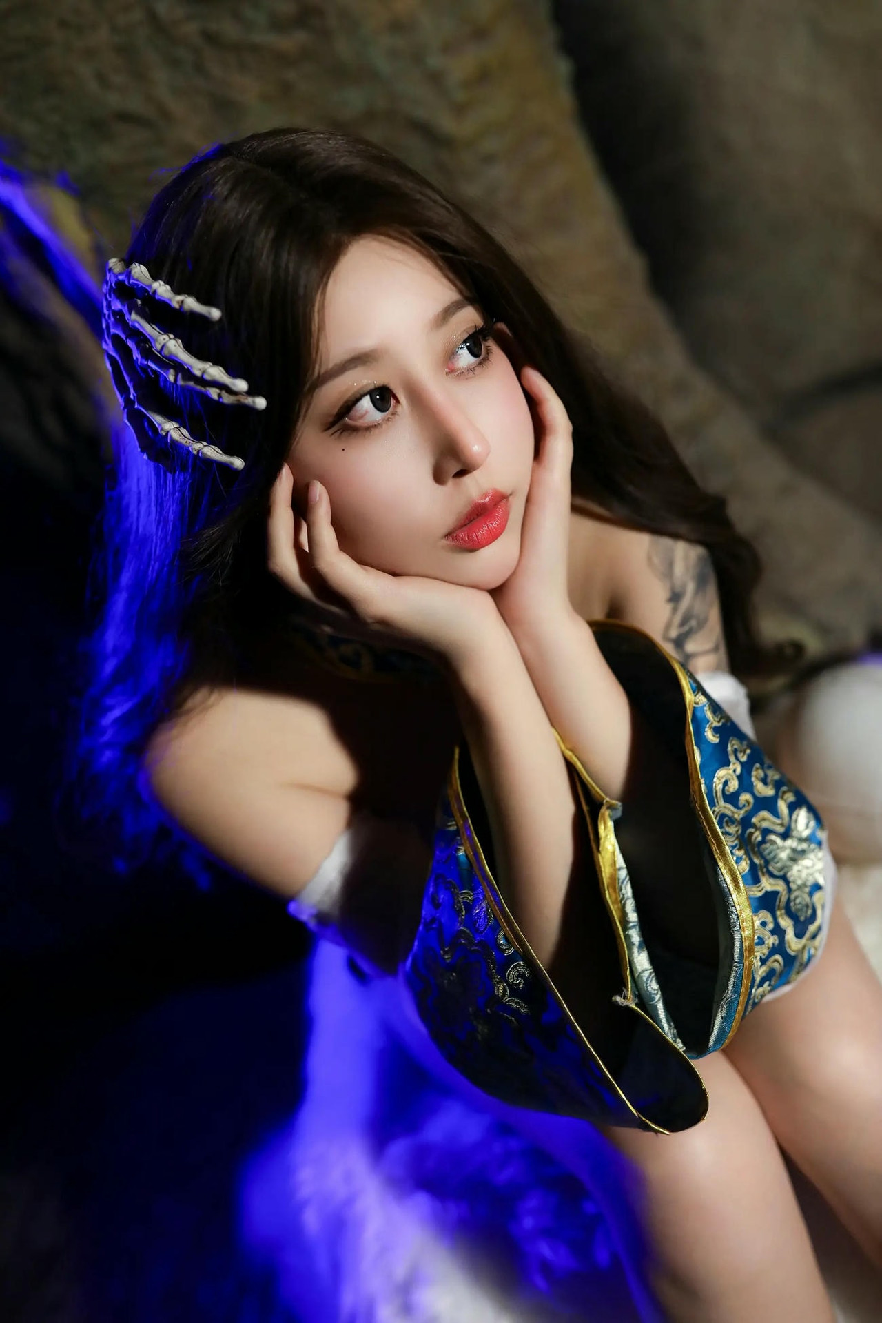 萌妹奈汐酱nice – 僵尸汐  77P-COS世界