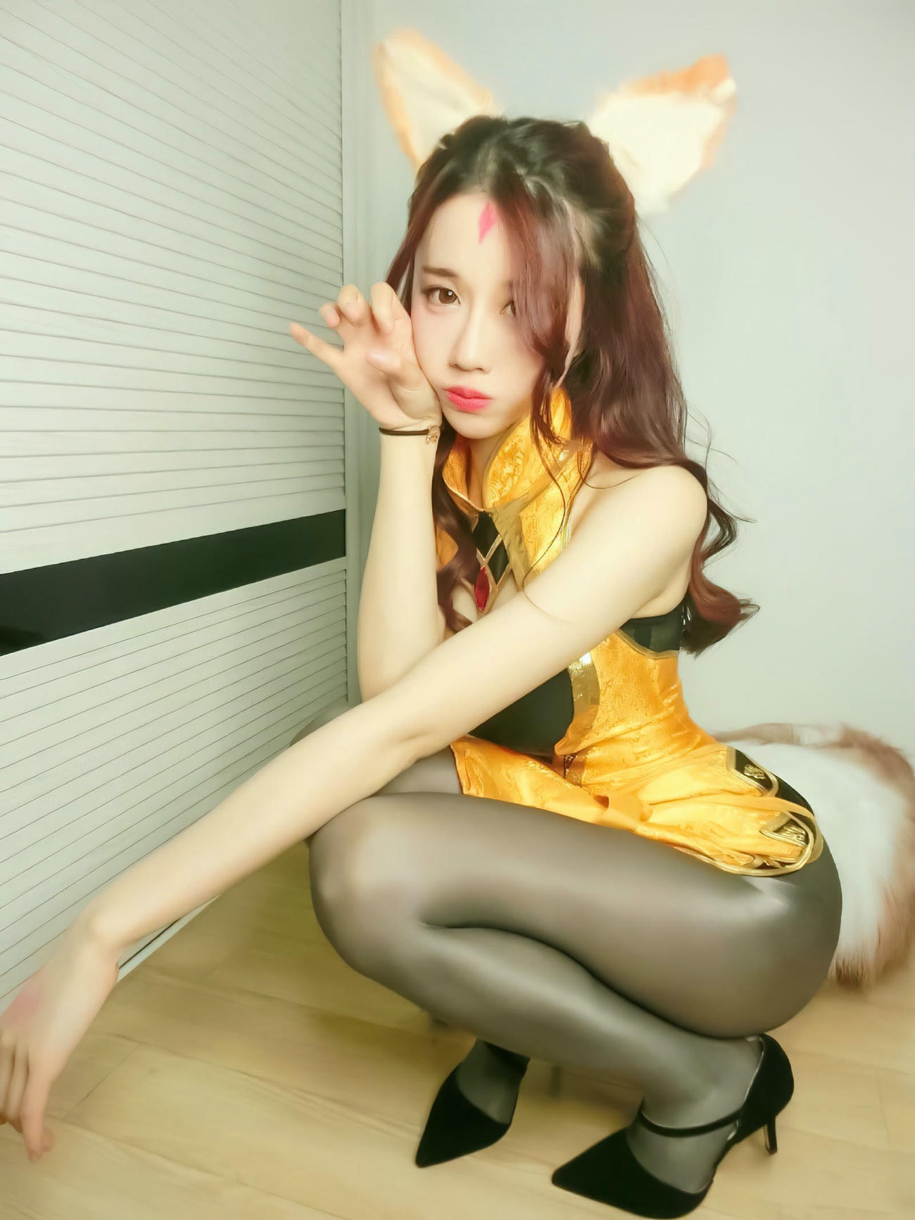 图片[4]-轩子巨二兔 微密圈 – NO.010 妲己 [7P]-COS世界