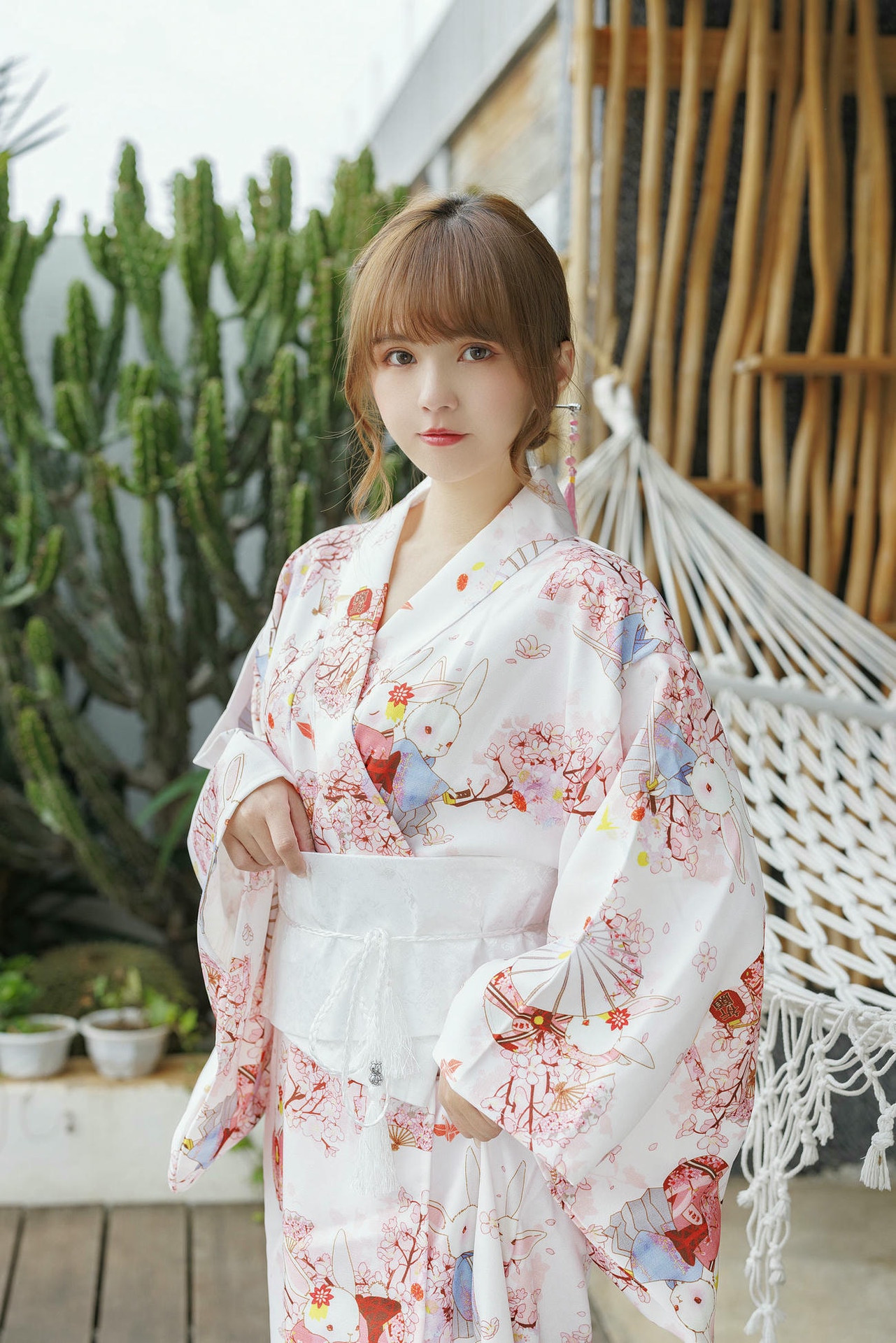 张思允Nice - 内购原版 樱花少女 [54P]-COS世界