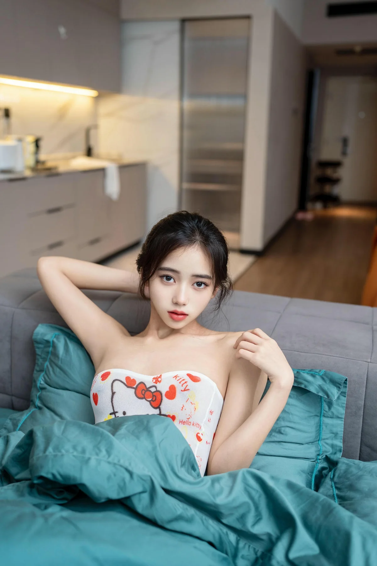 XiuRen 秀人 No.N030 时安安白色连体衣白丝 – [新秀人套图] [115P]-COS世界