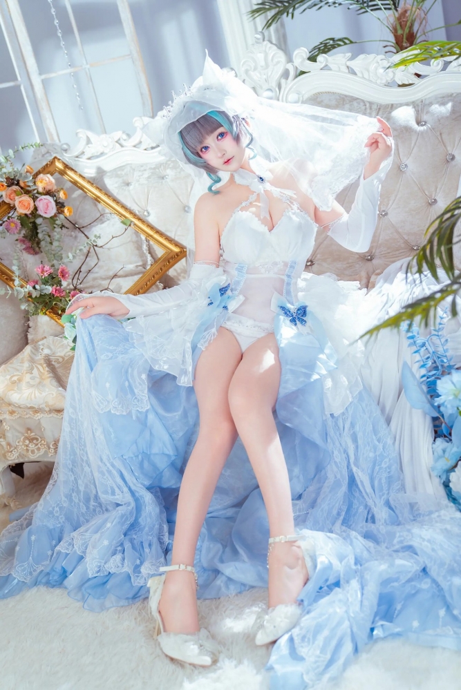 图片[2]-喵喵的喵吖 – 柴郡婚纱  18P  [18P]-COS世界