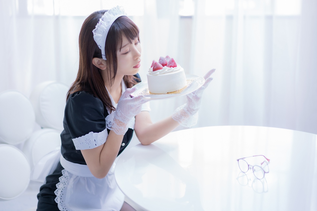 图片[3]-【宝藏cos小姐姐いくみ】SM MAID MADE-1_黑丝女女仆-COS世界