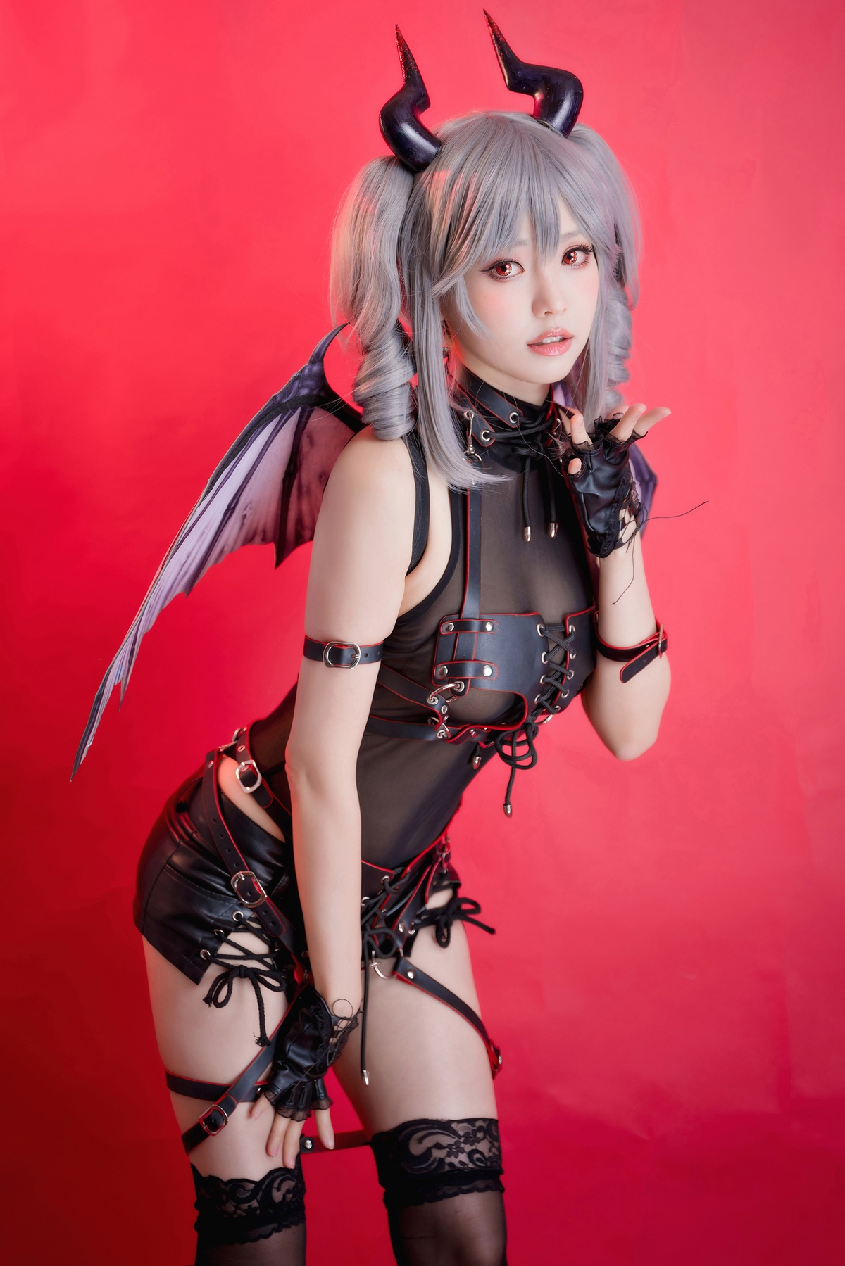 图片[3]-ElyEE子 – NO.74【AKA】Original Devil 原創惡魔-COS世界