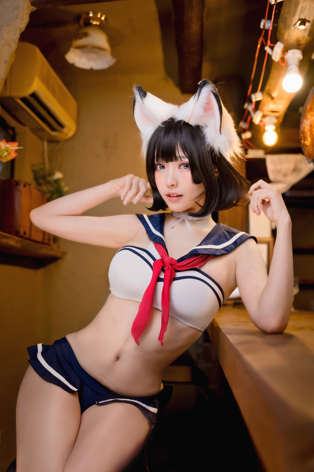 「2021妹子图合集」ElyEE子 - NO.79 Kemomimi Izakaya 獸耳居酒屋-COS世界